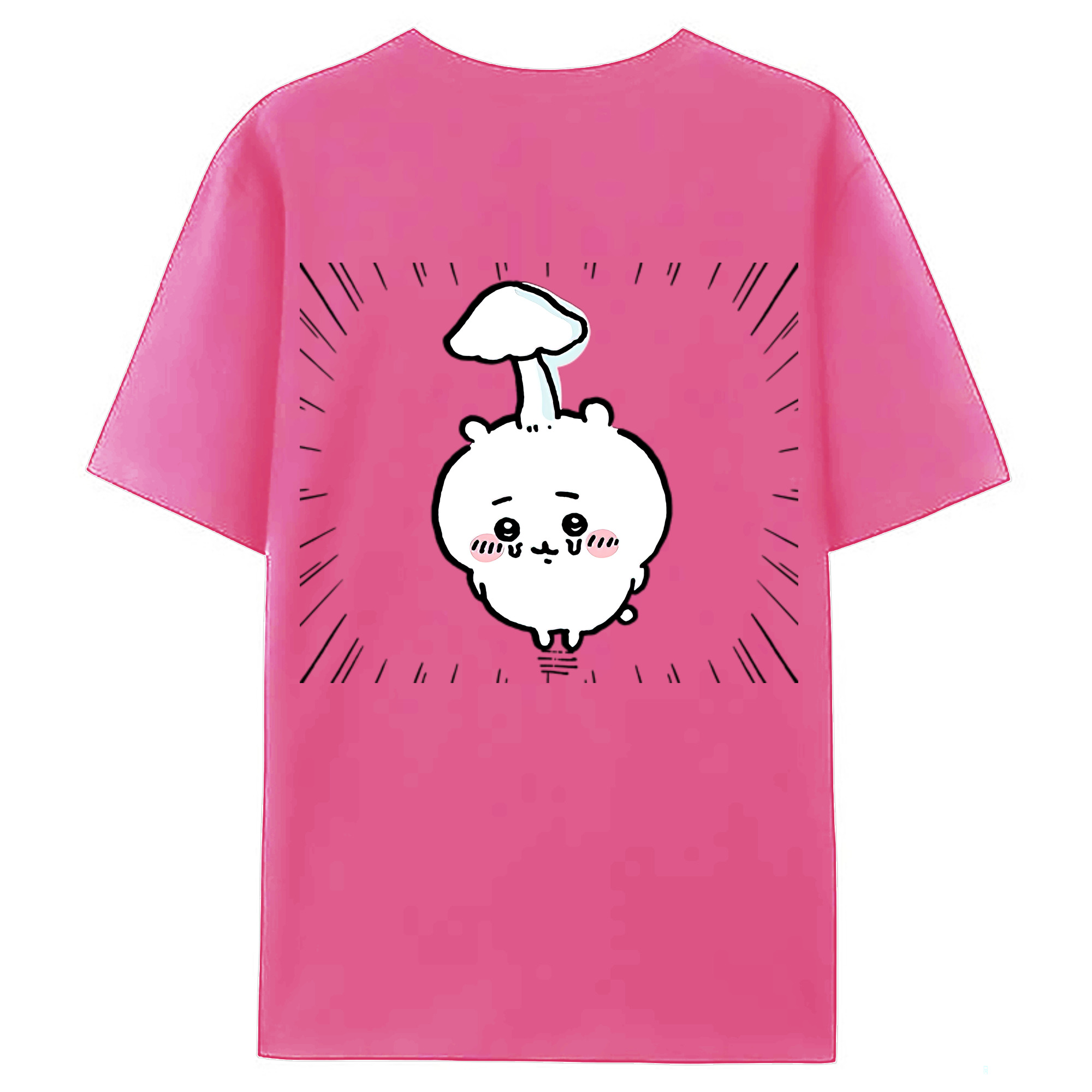 （画像用） ちいかわ ちいかわ Chii-kawa chiikawa レディース半袖Tシャツ(バックプリント)