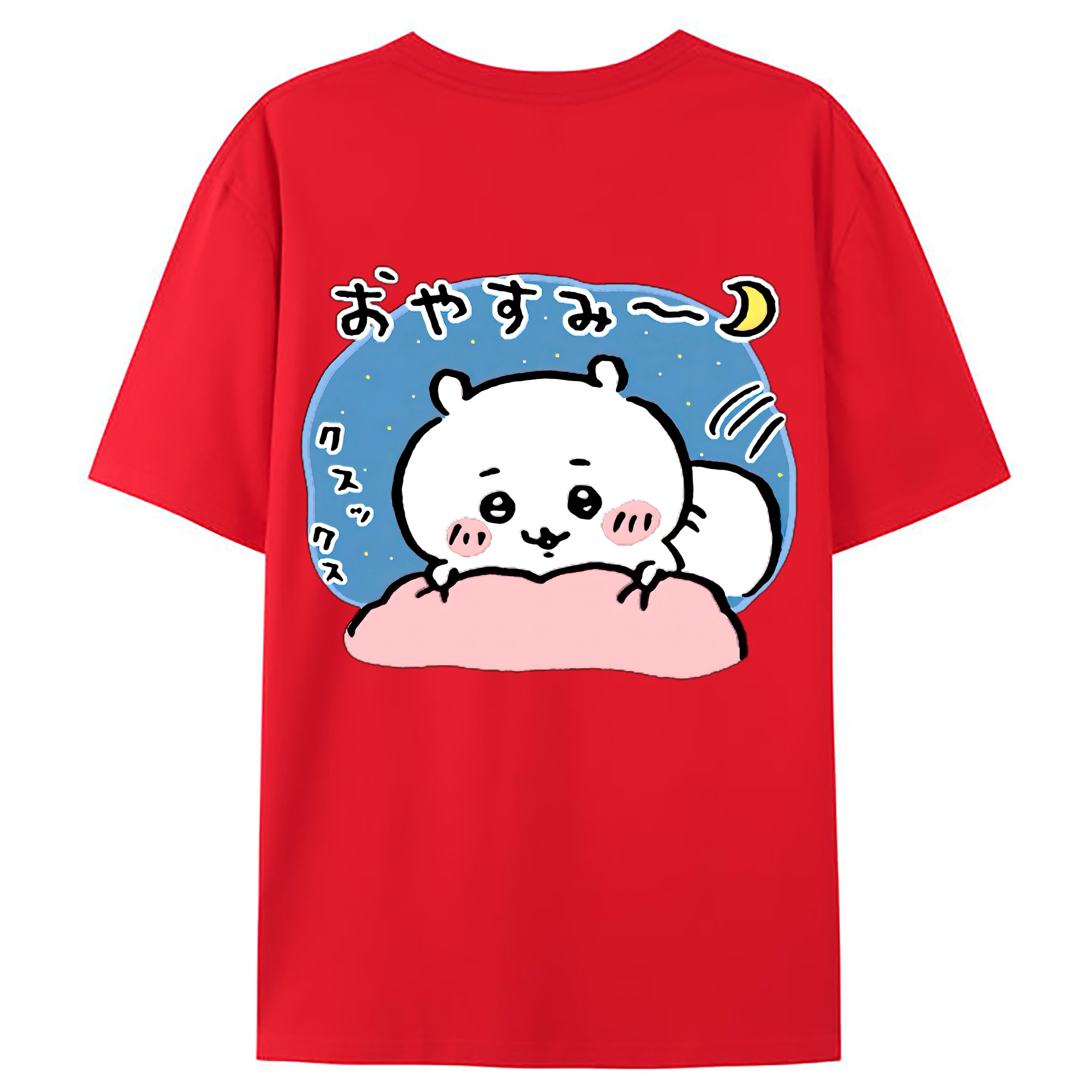 （画像用） ちいかわ ちいかわ Chii-kawa chiikawa レディース半袖Tシャツ(バックプリント)