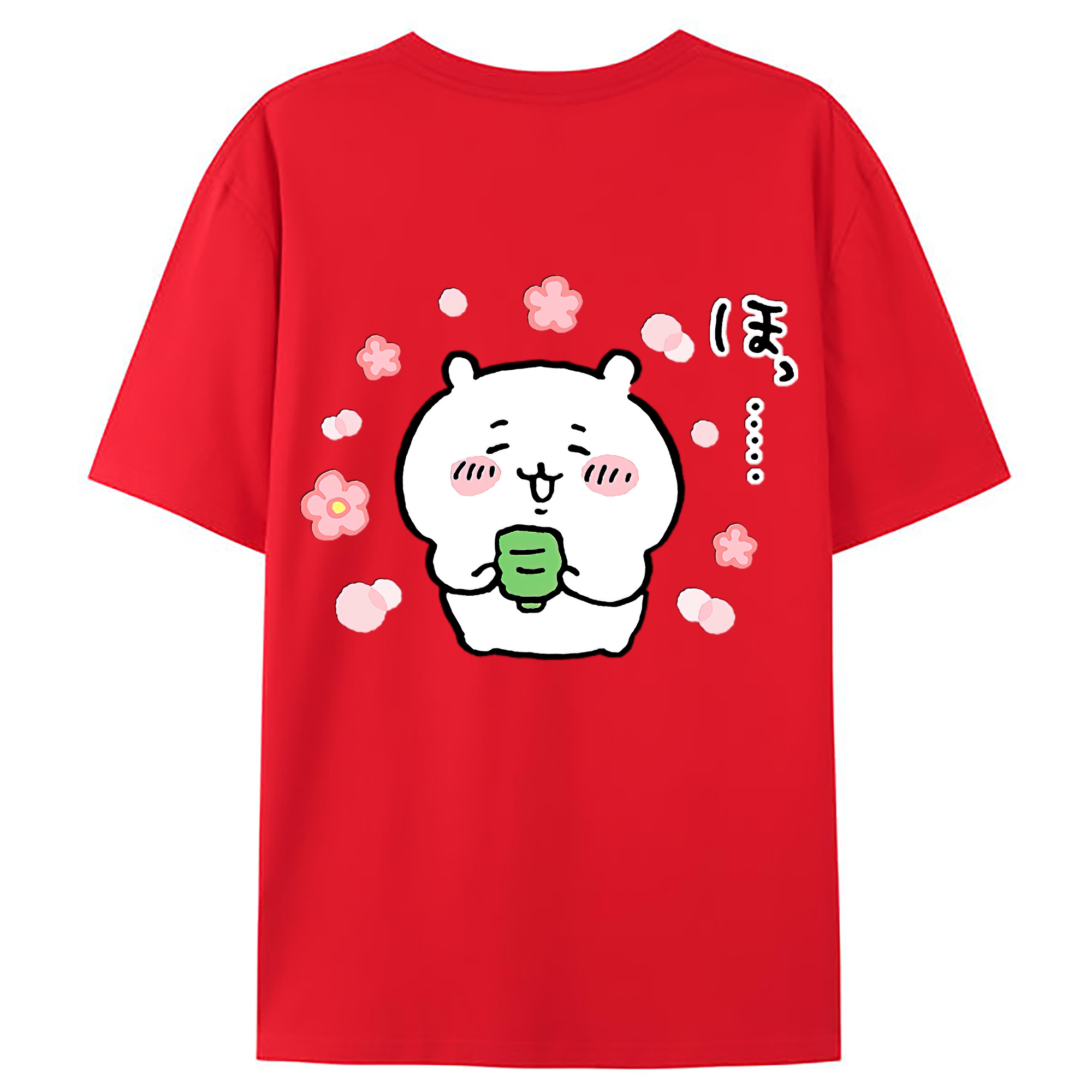 （画像用） ちいかわ ちいかわ Chii-kawa chiikawa レディース半袖Tシャツ(バックプリント)