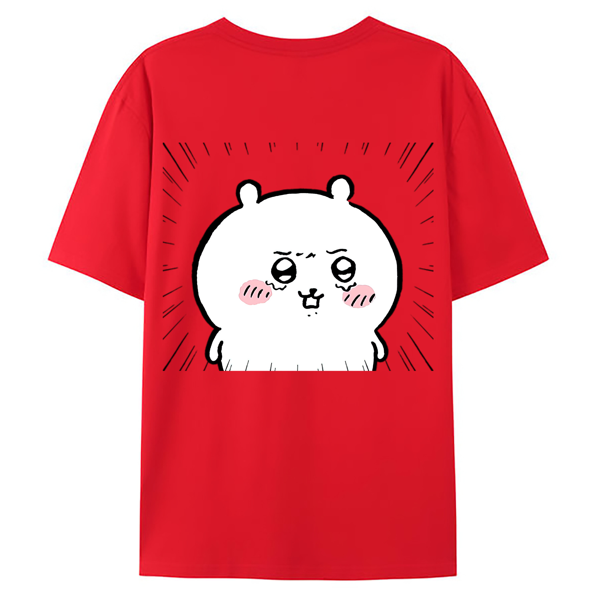 （画像用） ちいかわ ちいかわ Chii-kawa chiikawa レディース半袖Tシャツ(バックプリント)