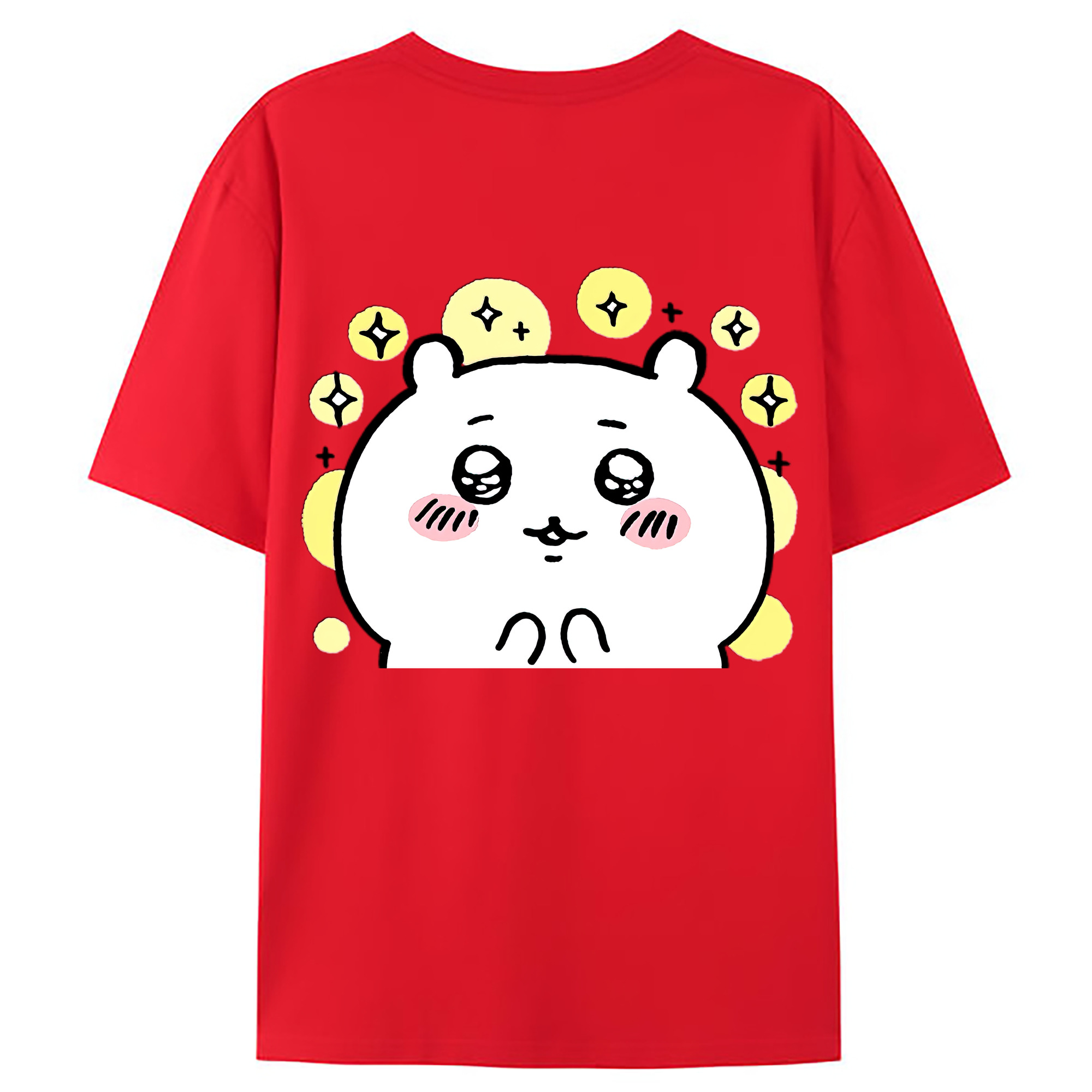 （画像用） ちいかわ ちいかわ Chii-kawa chiikawa レディース半袖Tシャツ(バックプリント)