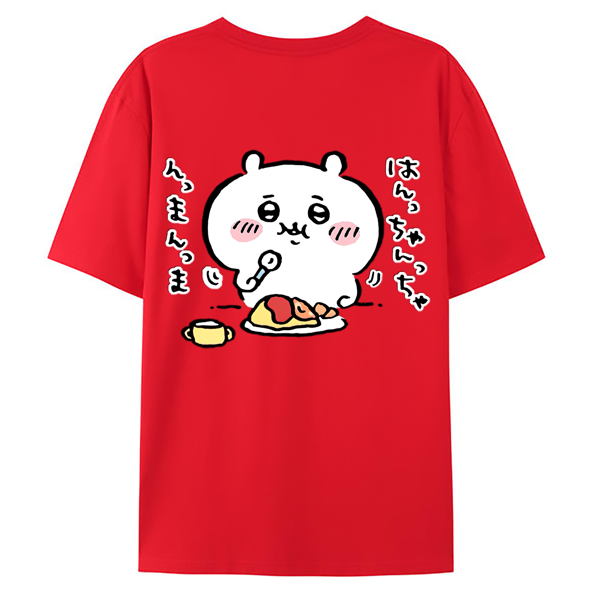 （画像用） ちいかわ ちいかわ Chii-kawa chiikawa レディース半袖Tシャツ(バックプリント)
