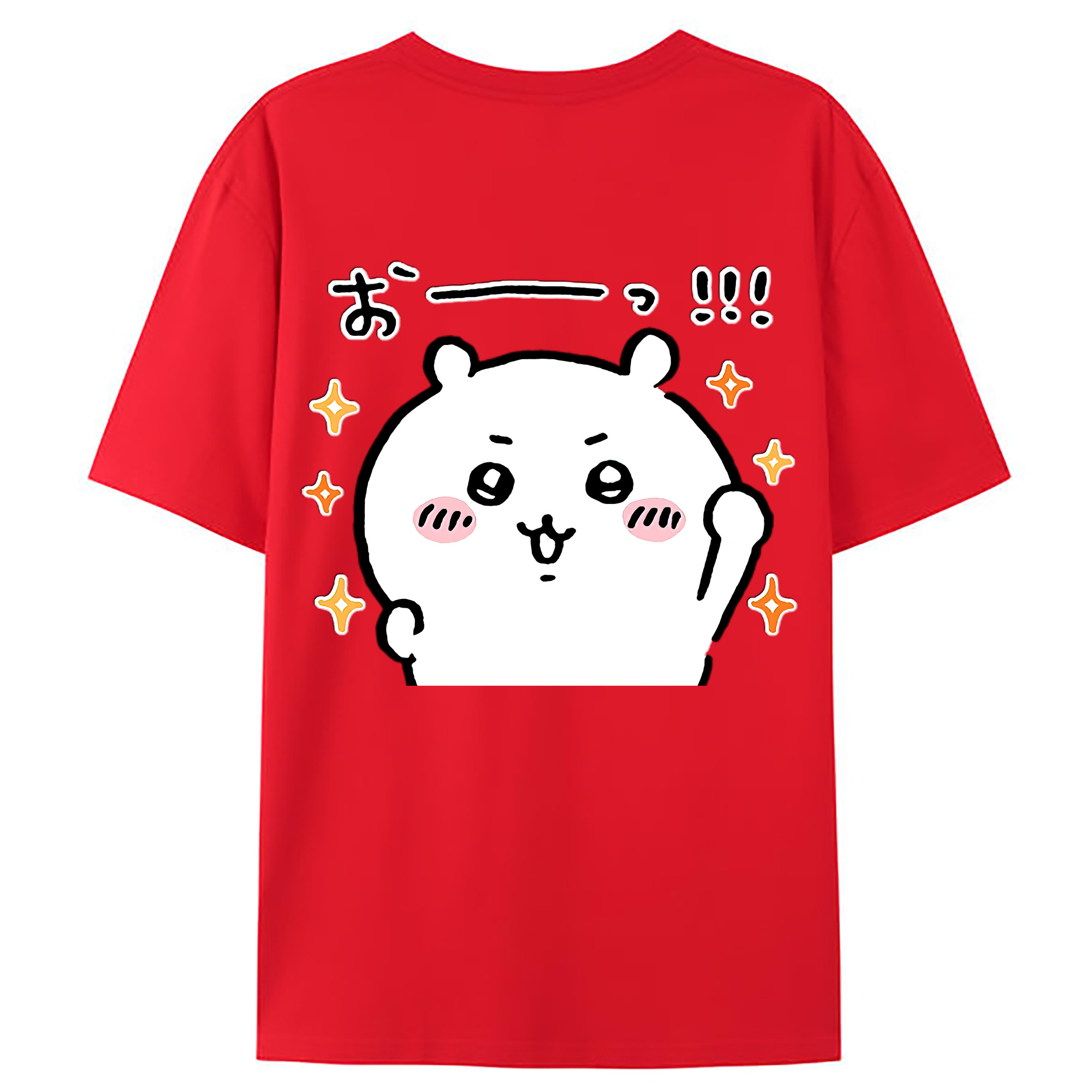 （画像用） ちいかわ ちいかわ Chii-kawa chiikawa レディース半袖Tシャツ(バックプリント)