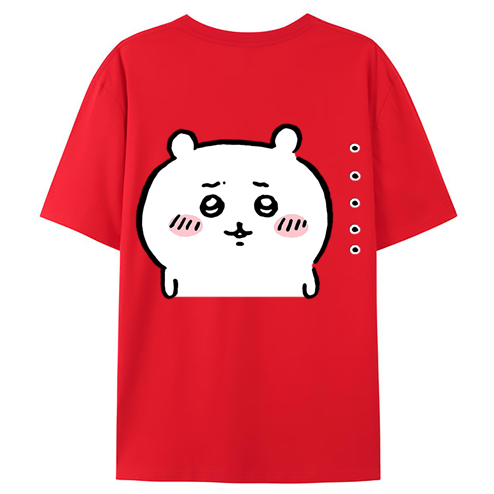 （画像用） ちいかわ ちいかわ Chii-kawa chiikawa レディース半袖Tシャツ(バックプリント)