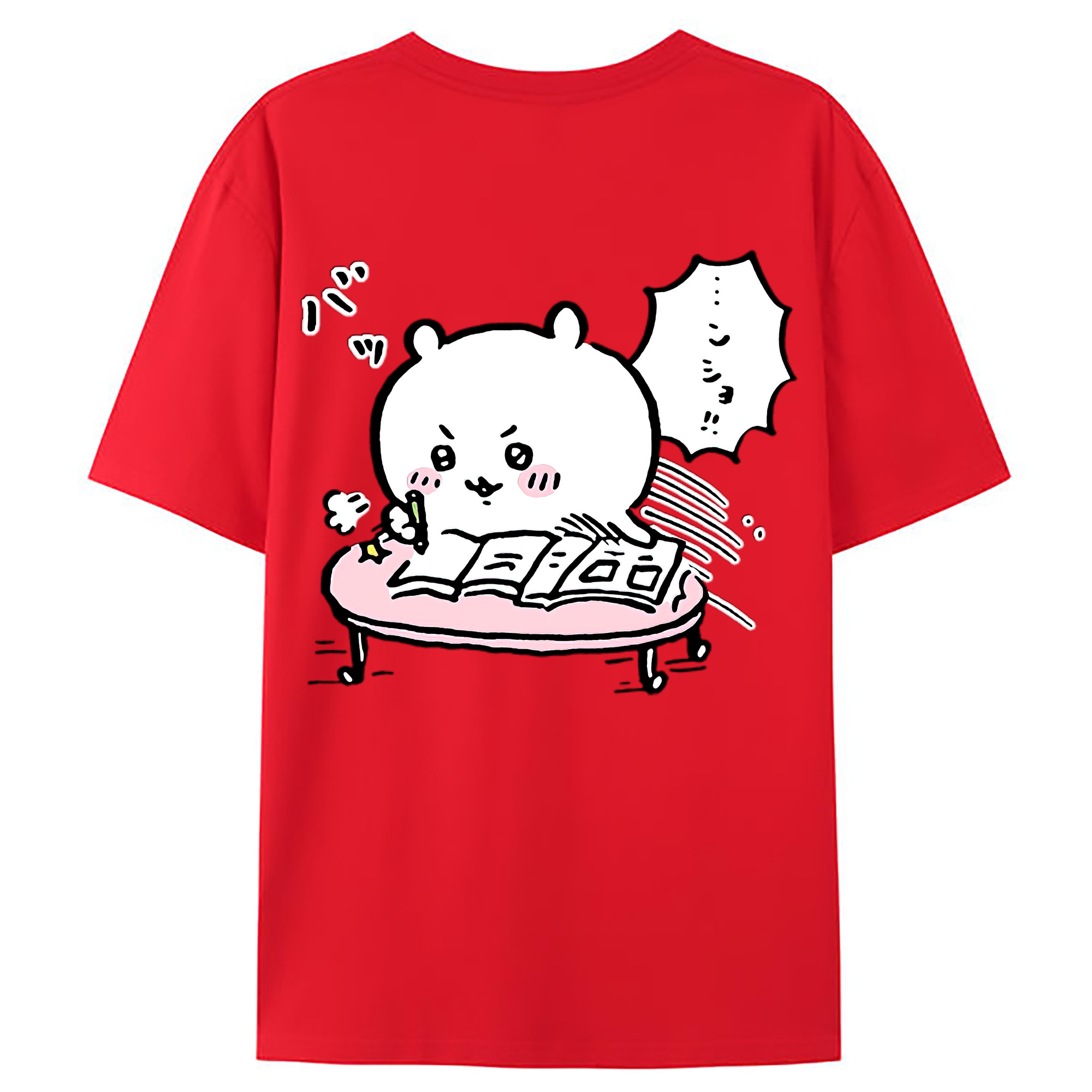 （画像用） ちいかわ ちいかわ Chii-kawa chiikawa レディース半袖Tシャツ(バックプリント)