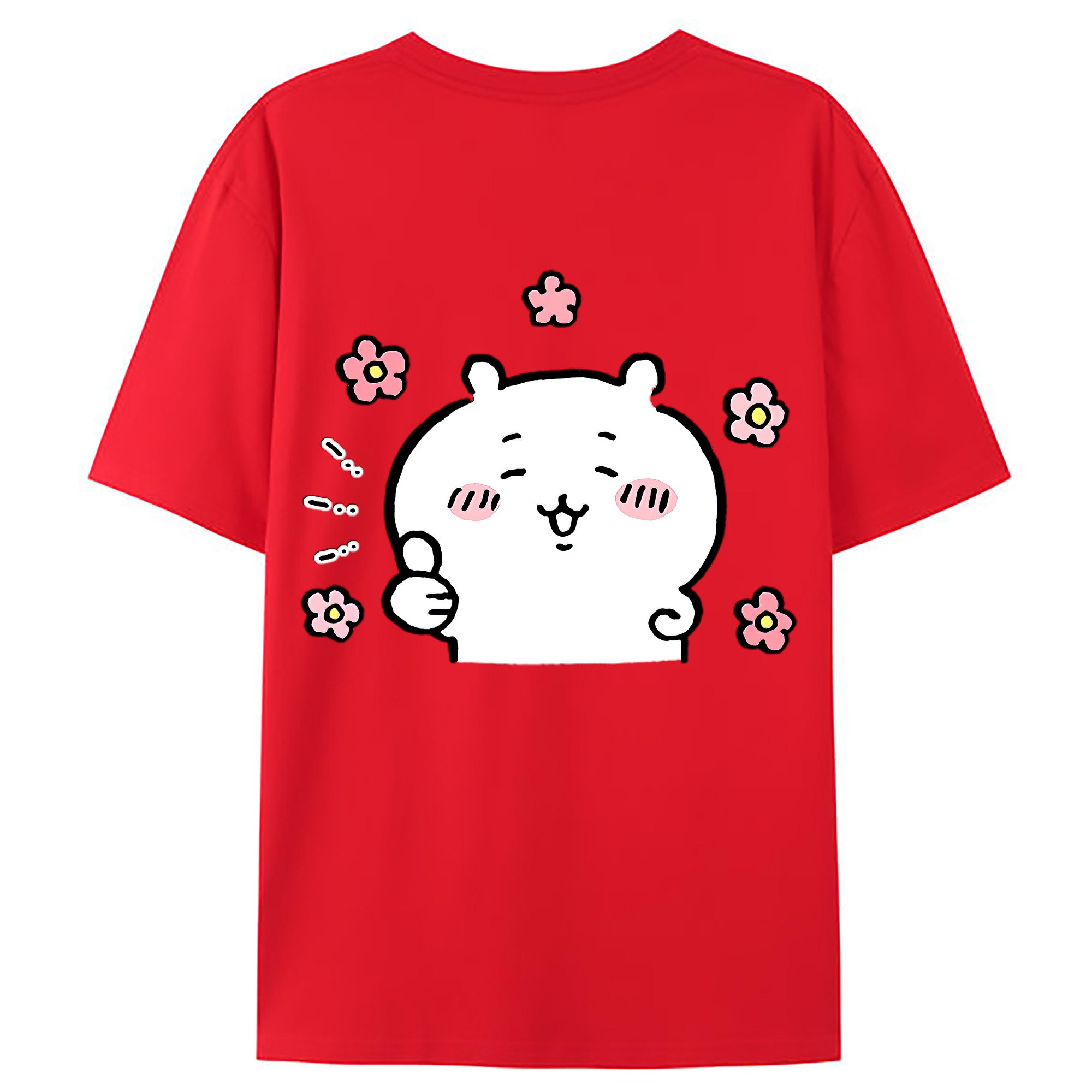 （画像用） ちいかわ ちいかわ Chii-kawa chiikawa レディース半袖Tシャツ(バックプリント)
