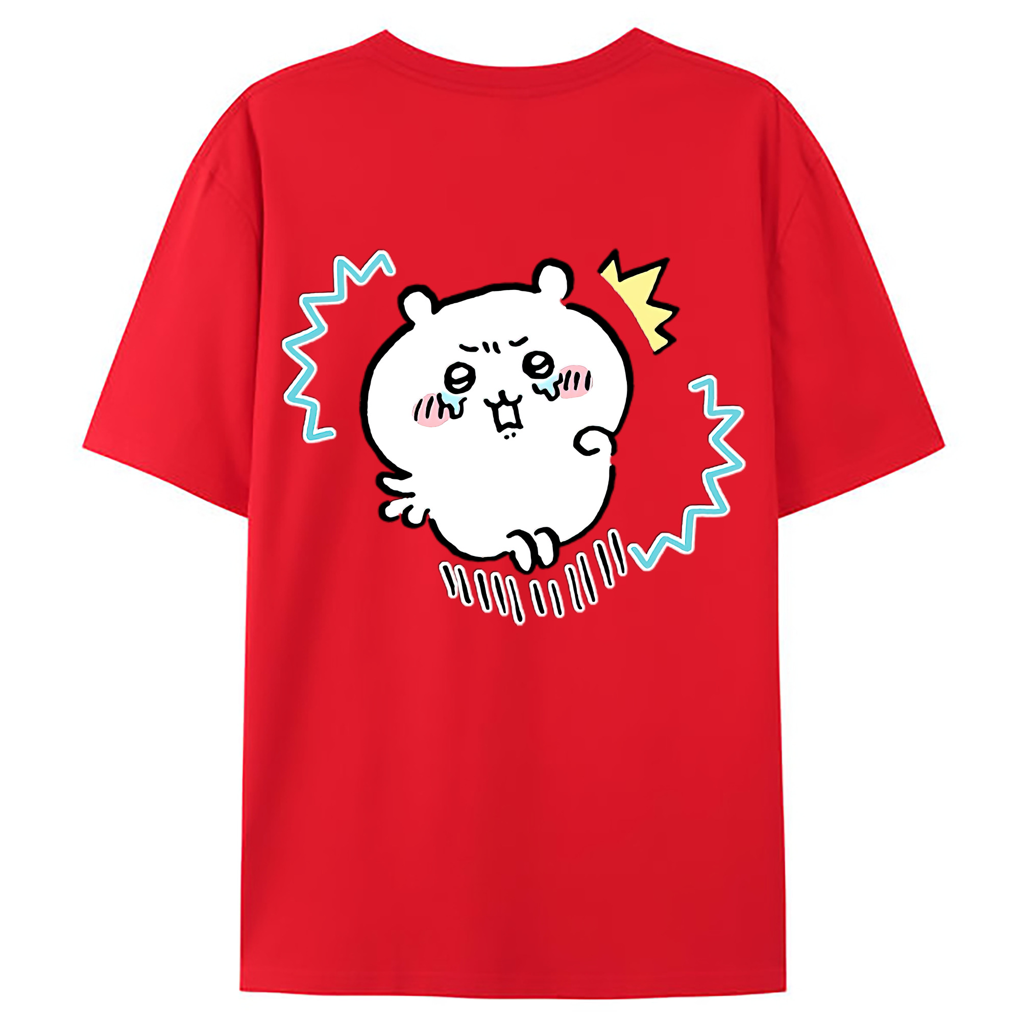 （画像用） ちいかわ ちいかわ Chii-kawa chiikawa レディース半袖Tシャツ(バックプリント)