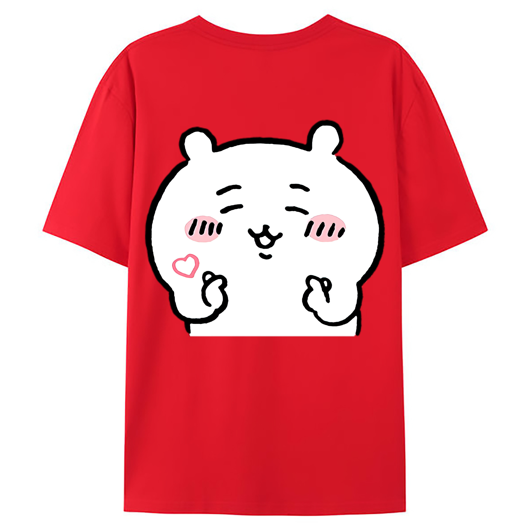 （画像用） ちいかわ ちいかわ Chii-kawa chiikawa レディース半袖Tシャツ(バックプリント)