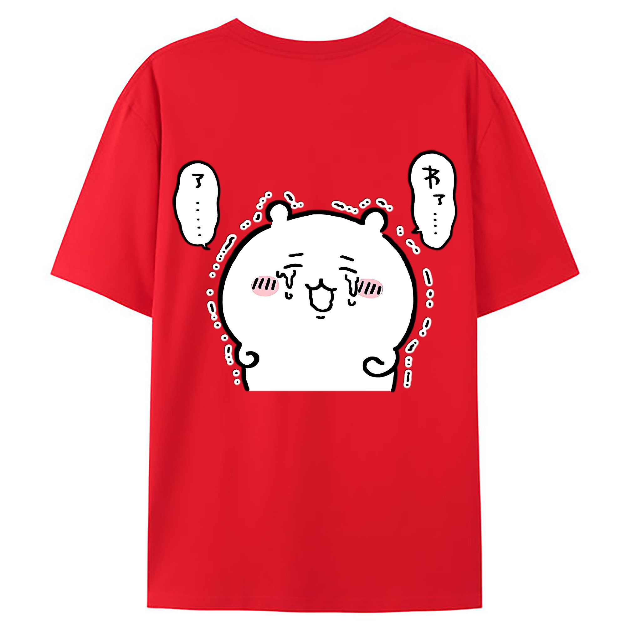 （画像用） ちいかわ ちいかわ Chii-kawa chiikawa レディース半袖Tシャツ(バックプリント)