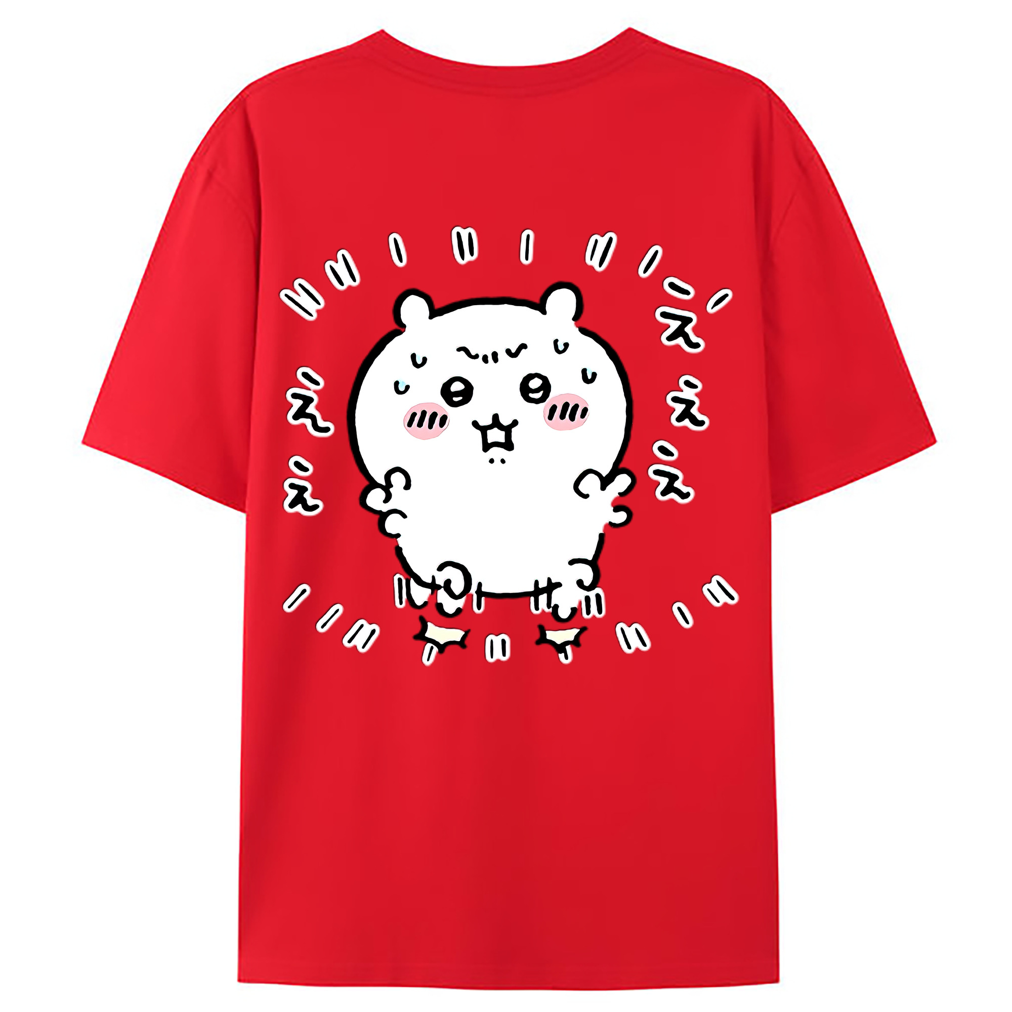 （画像用） ちいかわ ちいかわ Chii-kawa chiikawa レディース半袖Tシャツ(バックプリント)