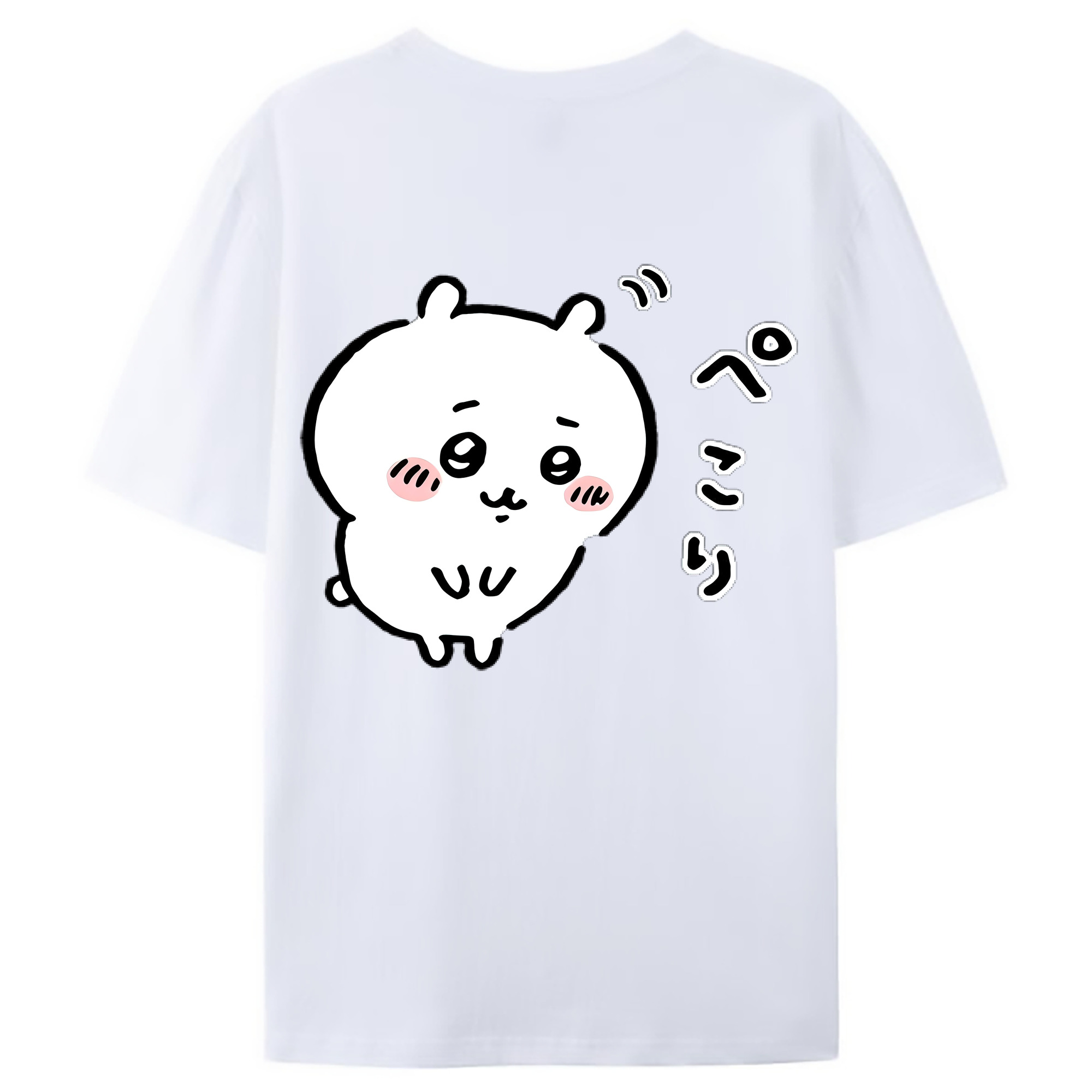 （画像用） ちいかわ ちいかわ Chii-kawa chiikawa レディース半袖Tシャツ(バックプリント)