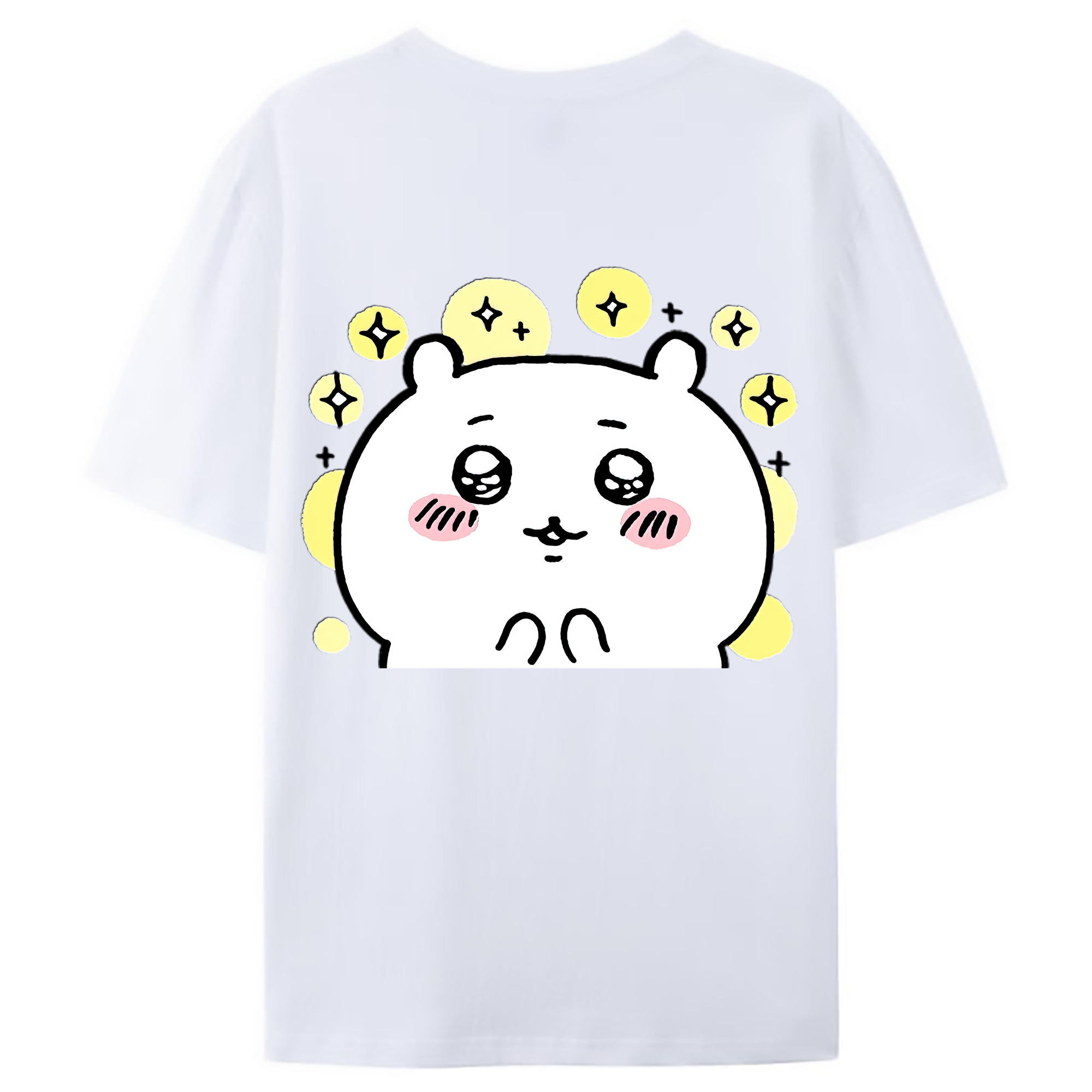 （画像用） ちいかわ ちいかわ Chii-kawa chiikawa レディース半袖Tシャツ(バックプリント)
