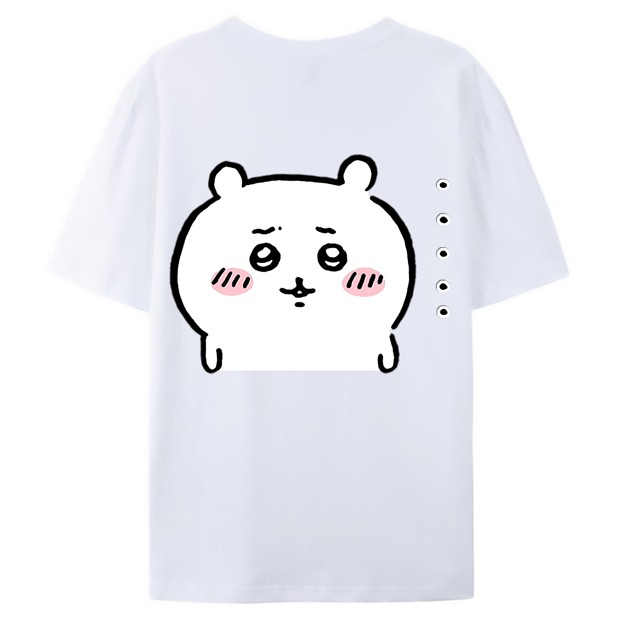 （画像用） ちいかわ ちいかわ Chii-kawa chiikawa レディース半袖Tシャツ(バックプリント)