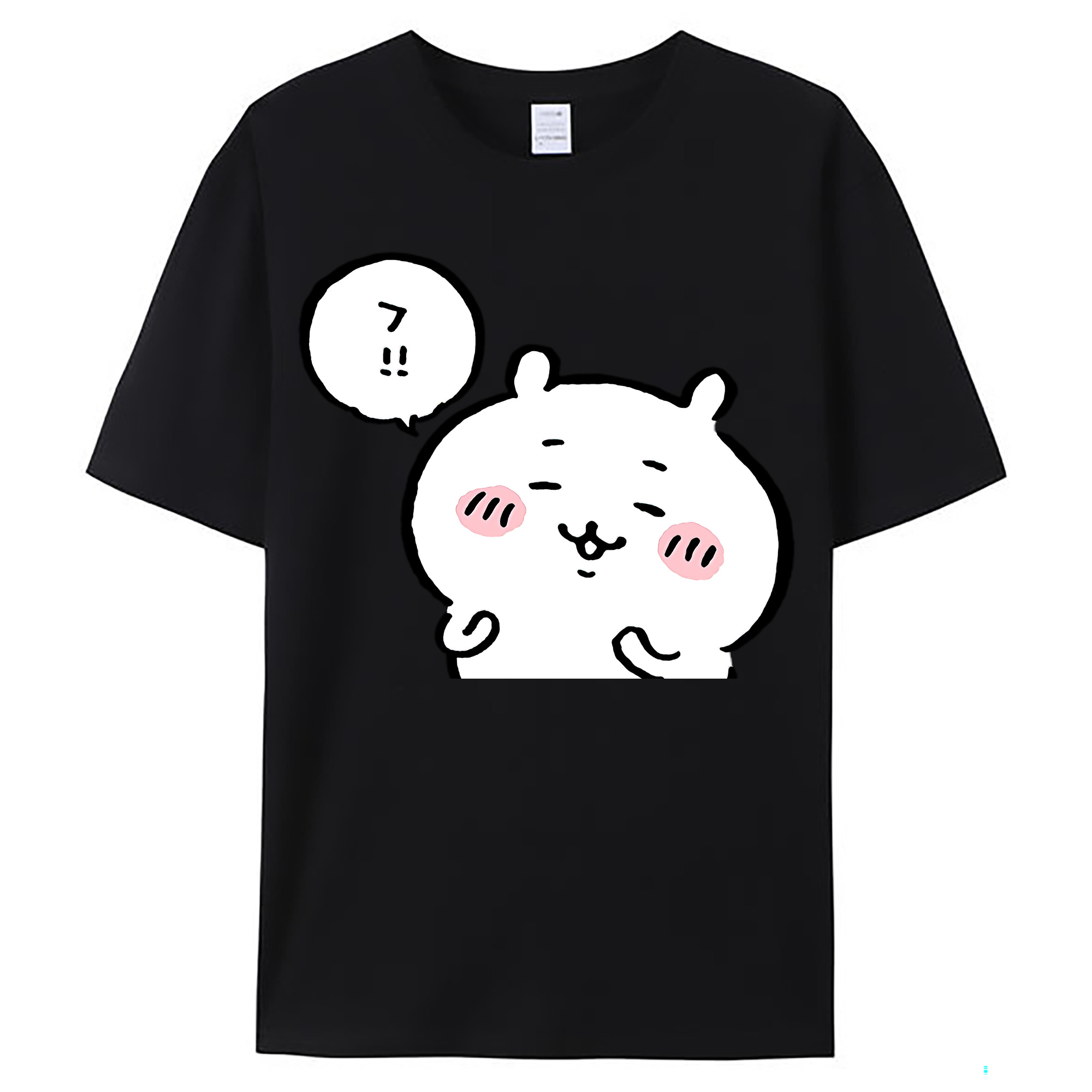 （画像用） ちいかわ ちいかわ Chii-kawa chiikawa レディースカジュアルプリントTシャツ（綿100％）