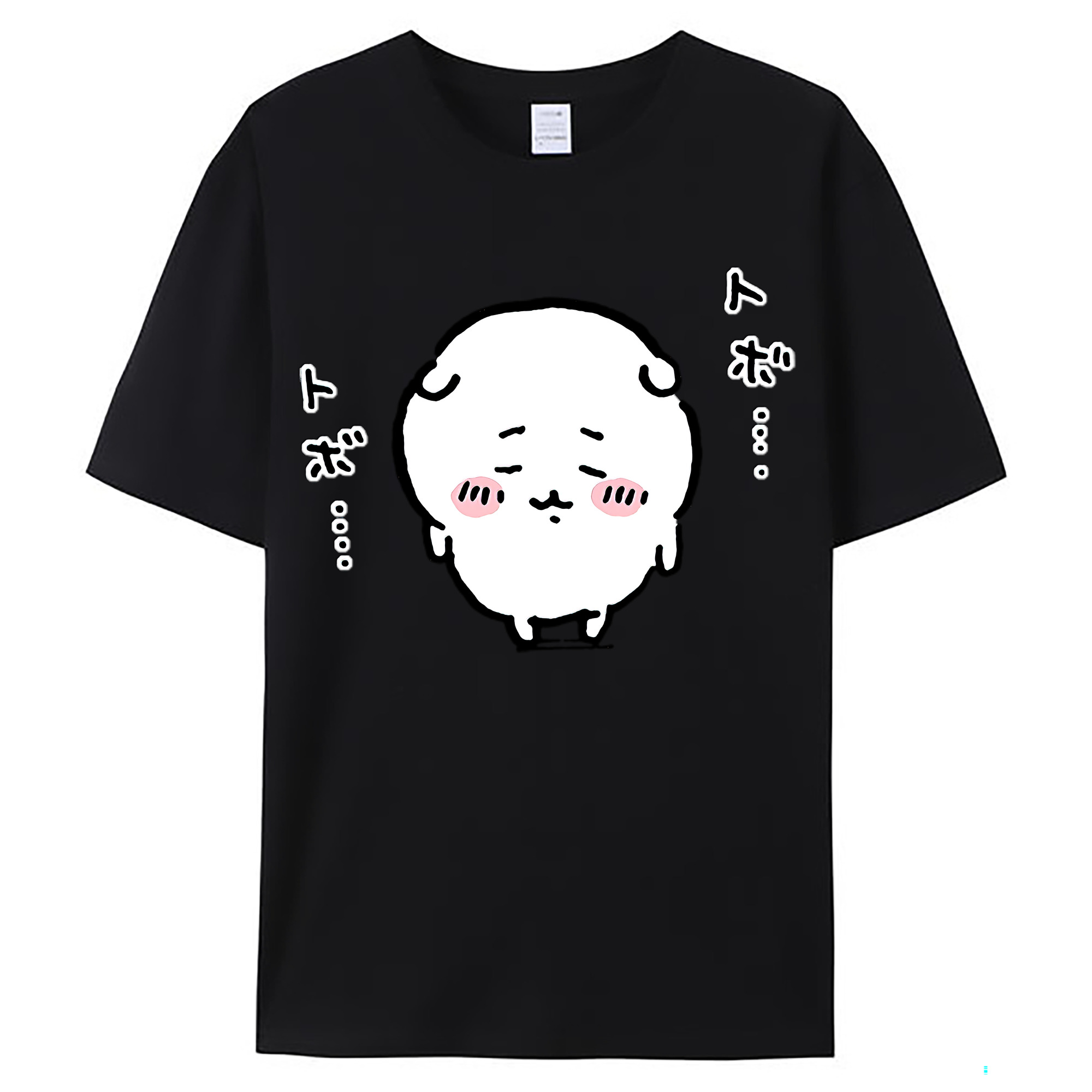 （画像用） ちいかわ ちいかわ Chii-kawa chiikawa レディースカジュアルプリントTシャツ（綿100％）