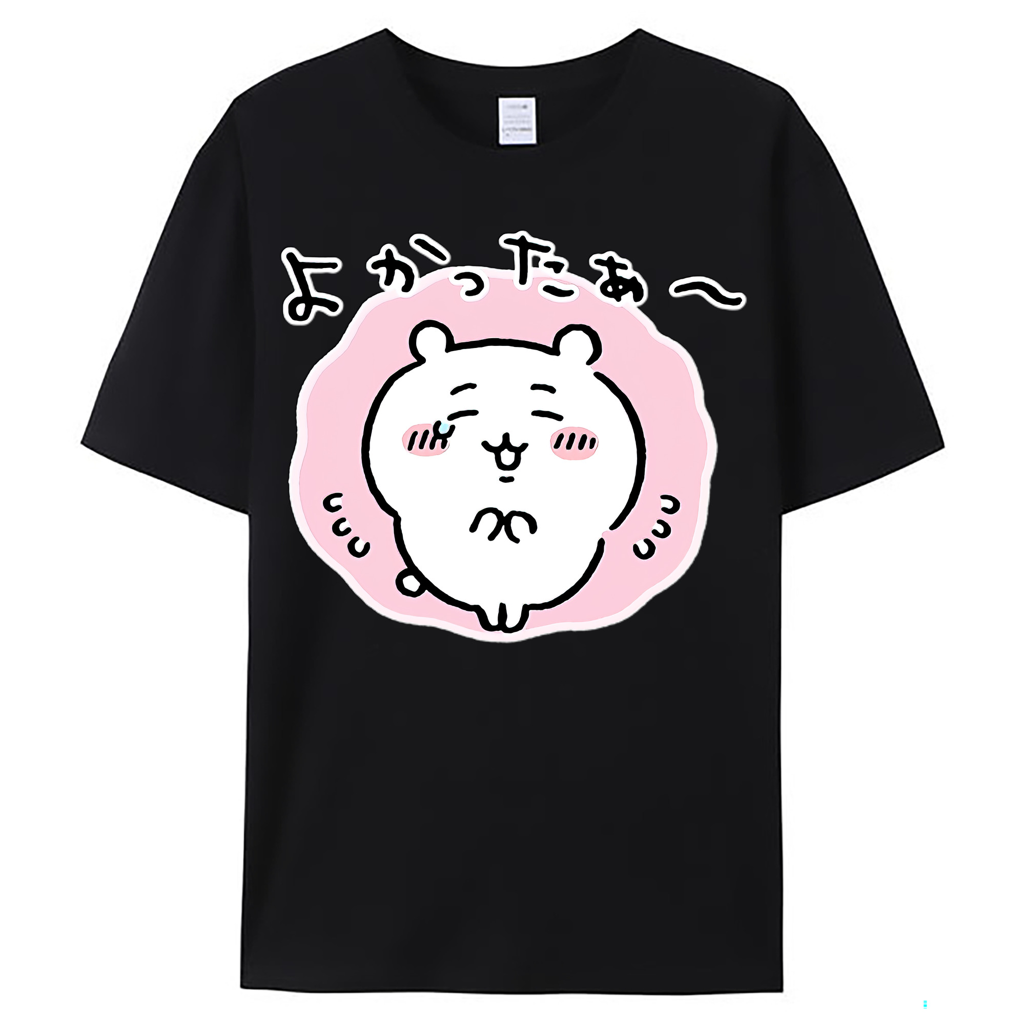 （画像用） ちいかわ ちいかわ Chii-kawa chiikawa レディースカジュアルプリントTシャツ（綿100％）