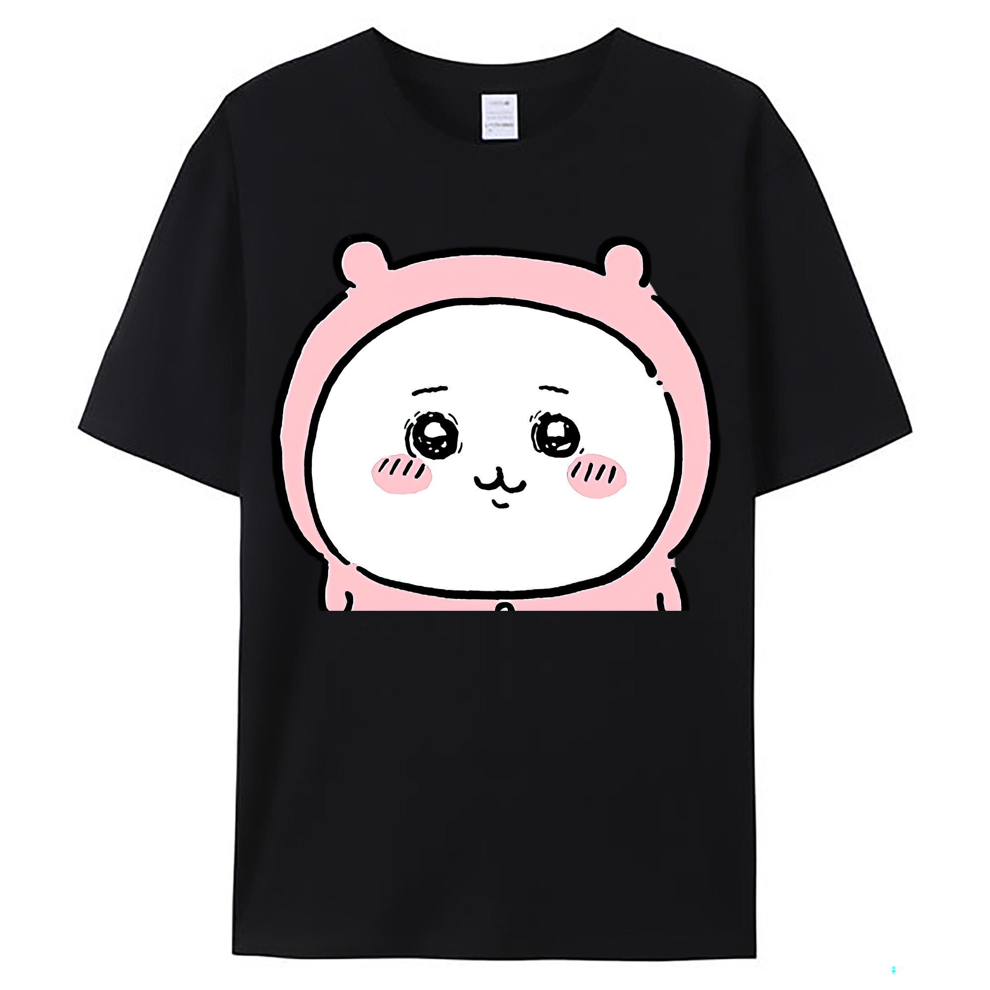 （画像用） ちいかわ ちいかわ Chii-kawa chiikawa レディースカジュアルプリントTシャツ（綿100％）