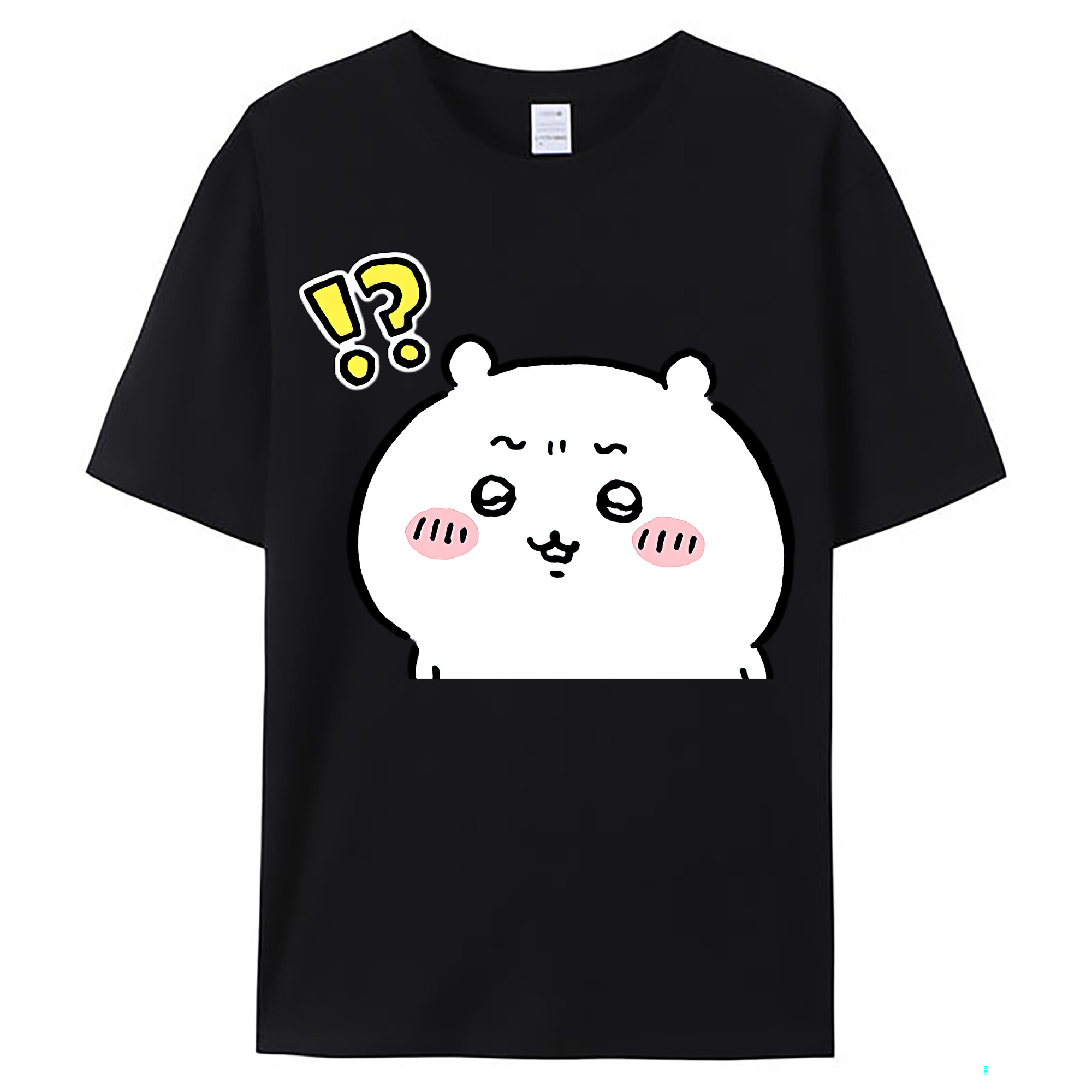 （画像用） ちいかわ ちいかわ Chii-kawa chiikawa レディースカジュアルプリントTシャツ（綿100％）