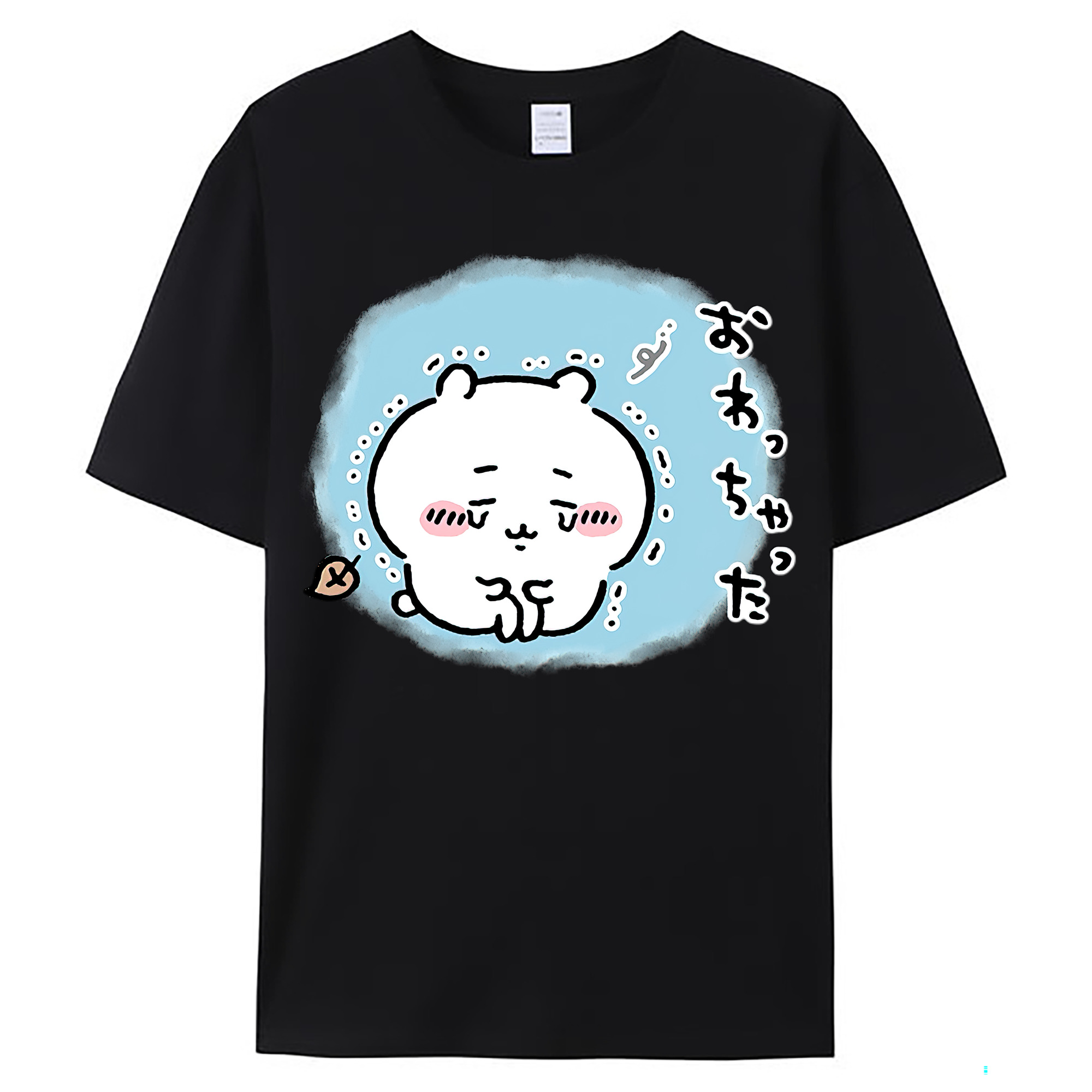 （画像用） ちいかわ ちいかわ Chii-kawa chiikawa レディースカジュアルプリントTシャツ（綿100％）