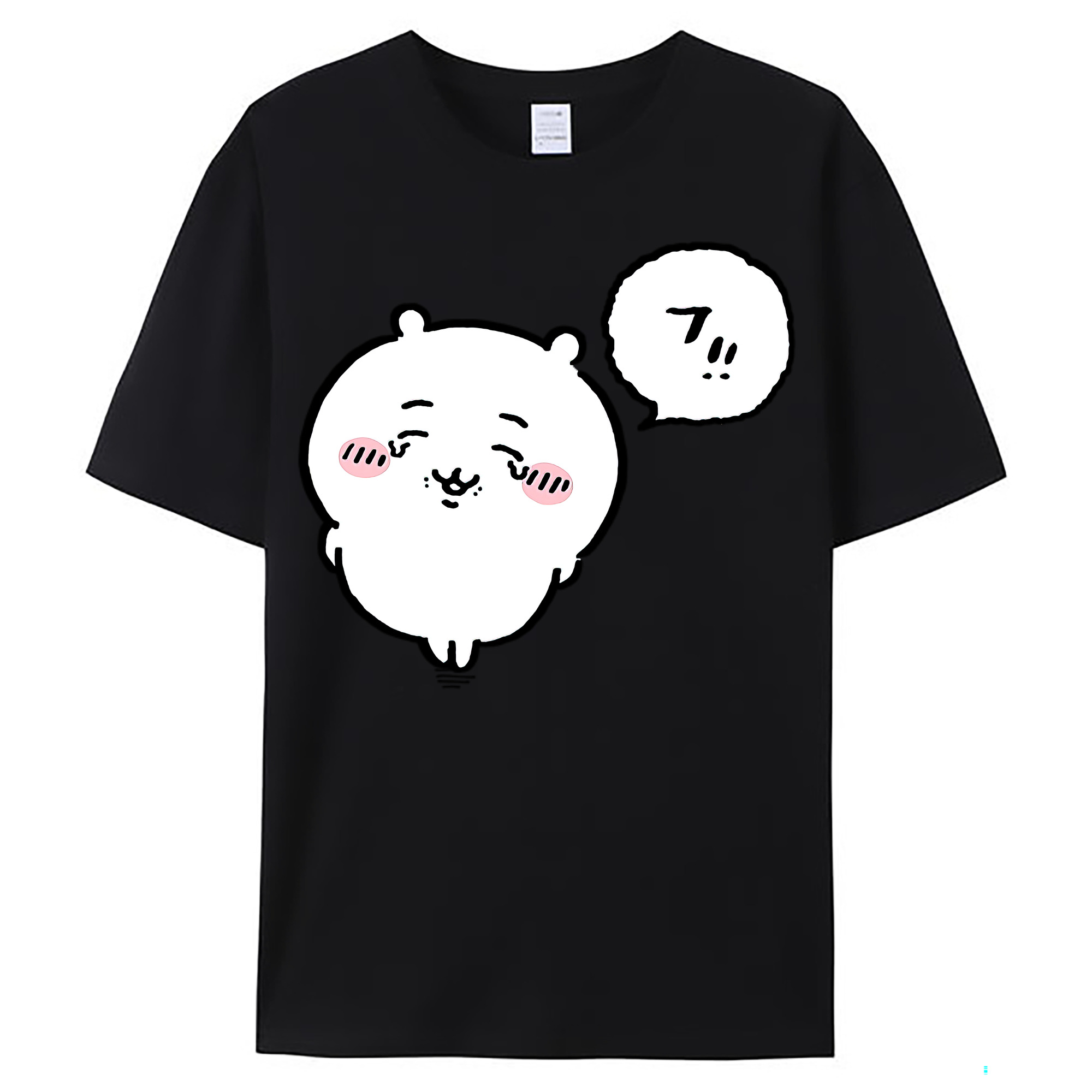 （画像用） ちいかわ ちいかわ Chii-kawa chiikawa レディースカジュアルプリントTシャツ（綿100％）