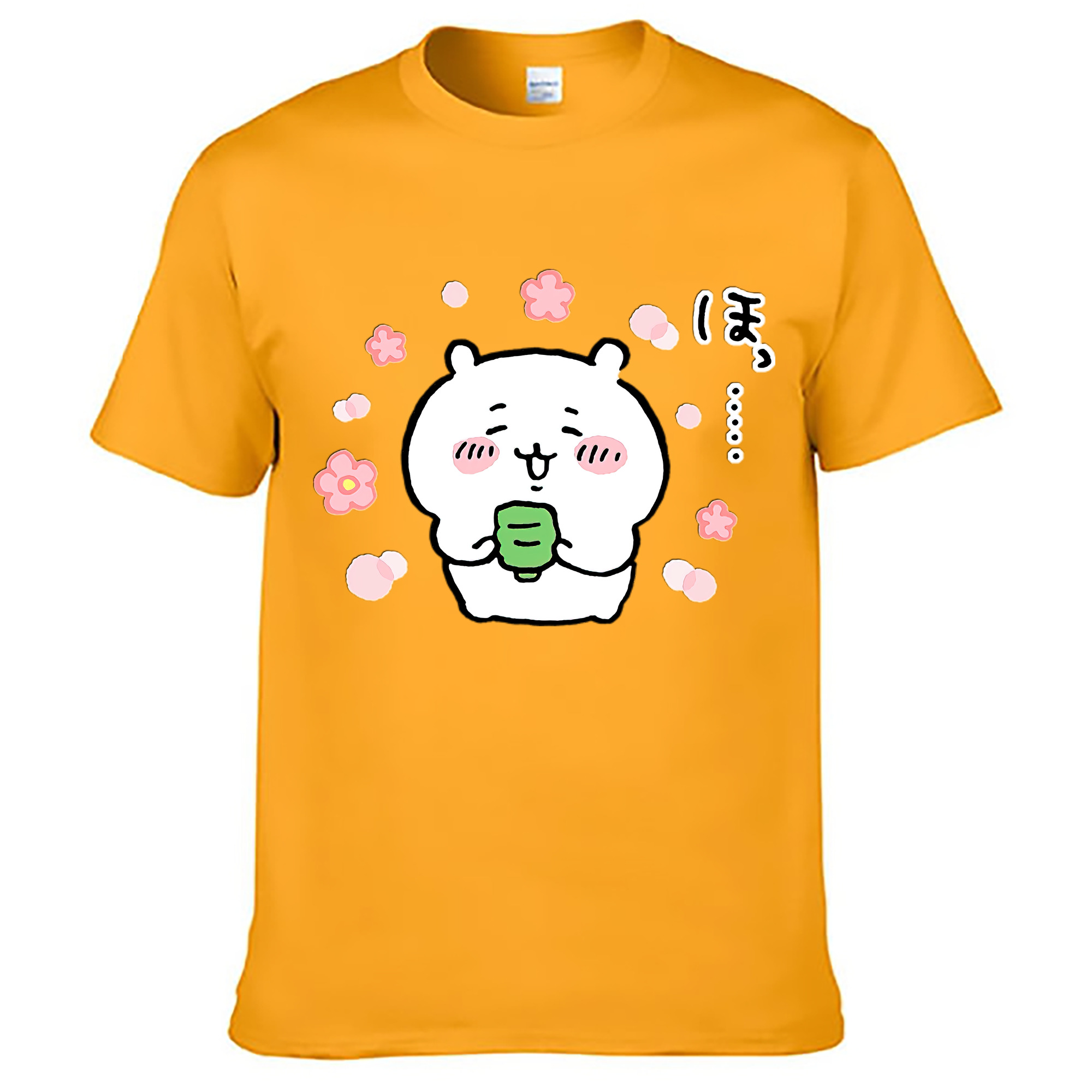 （画像用） ちいかわ ちいかわ Chii-kawa chiikawa レディースカジュアルプリントTシャツ（綿100％）