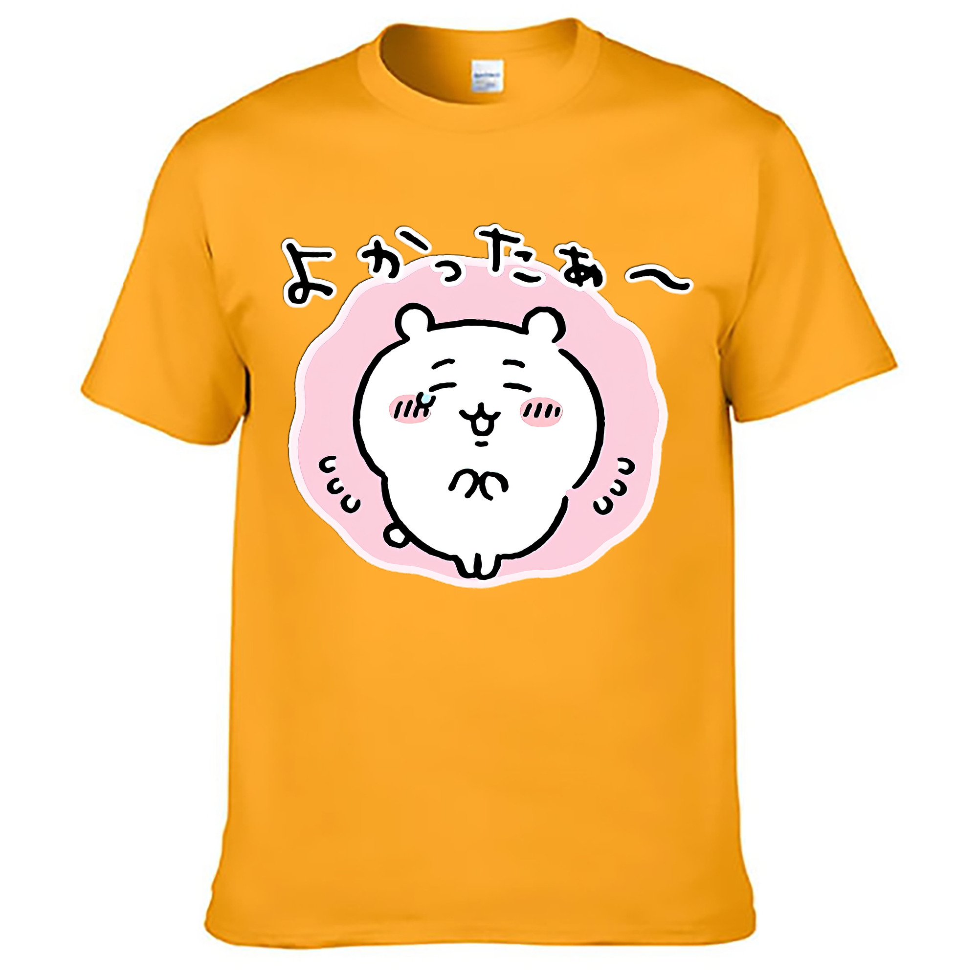 （画像用） ちいかわ ちいかわ Chii-kawa chiikawa レディースカジュアルプリントTシャツ（綿100％）