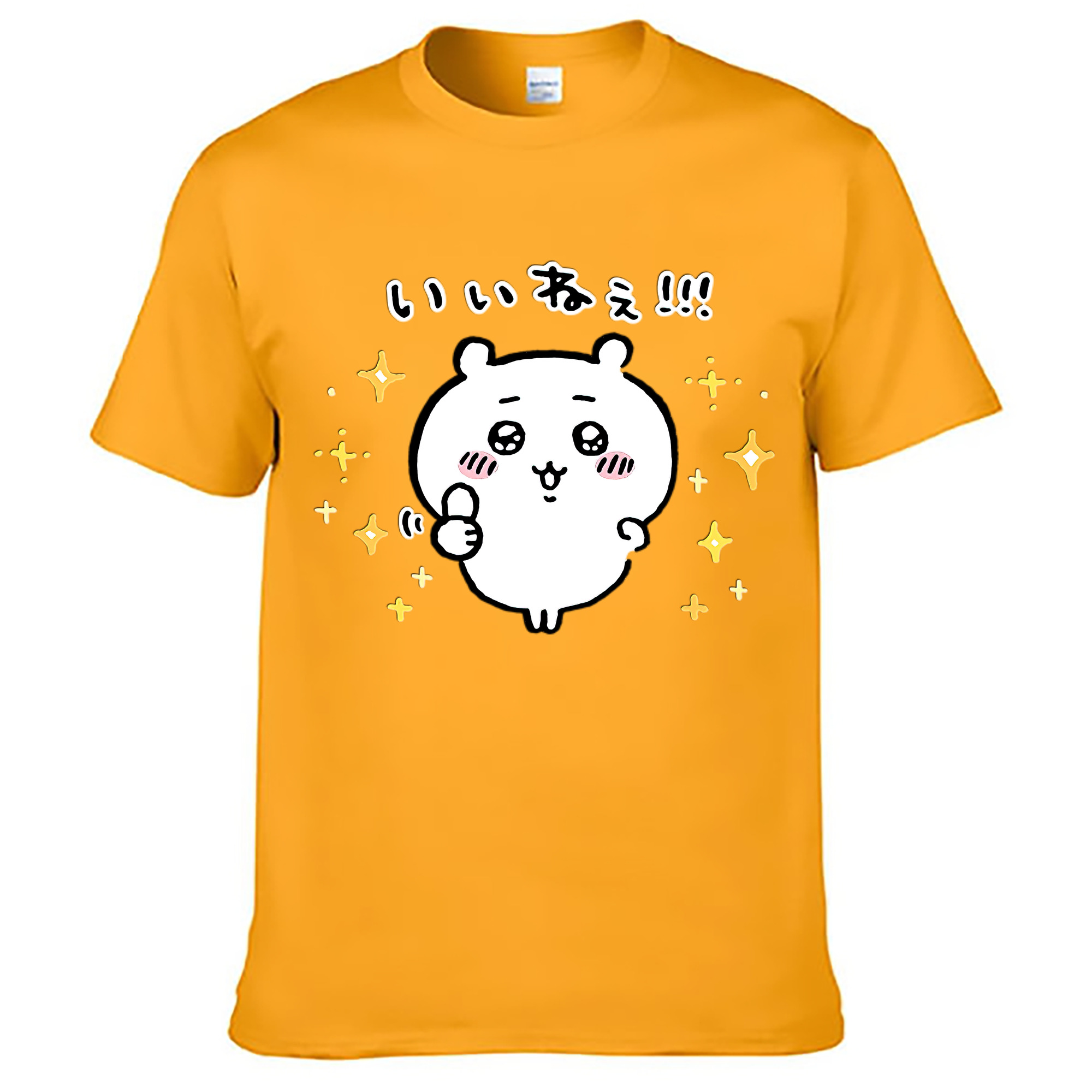 （画像用） ちいかわ ちいかわ Chii-kawa chiikawa レディースカジュアルプリントTシャツ（綿100％）