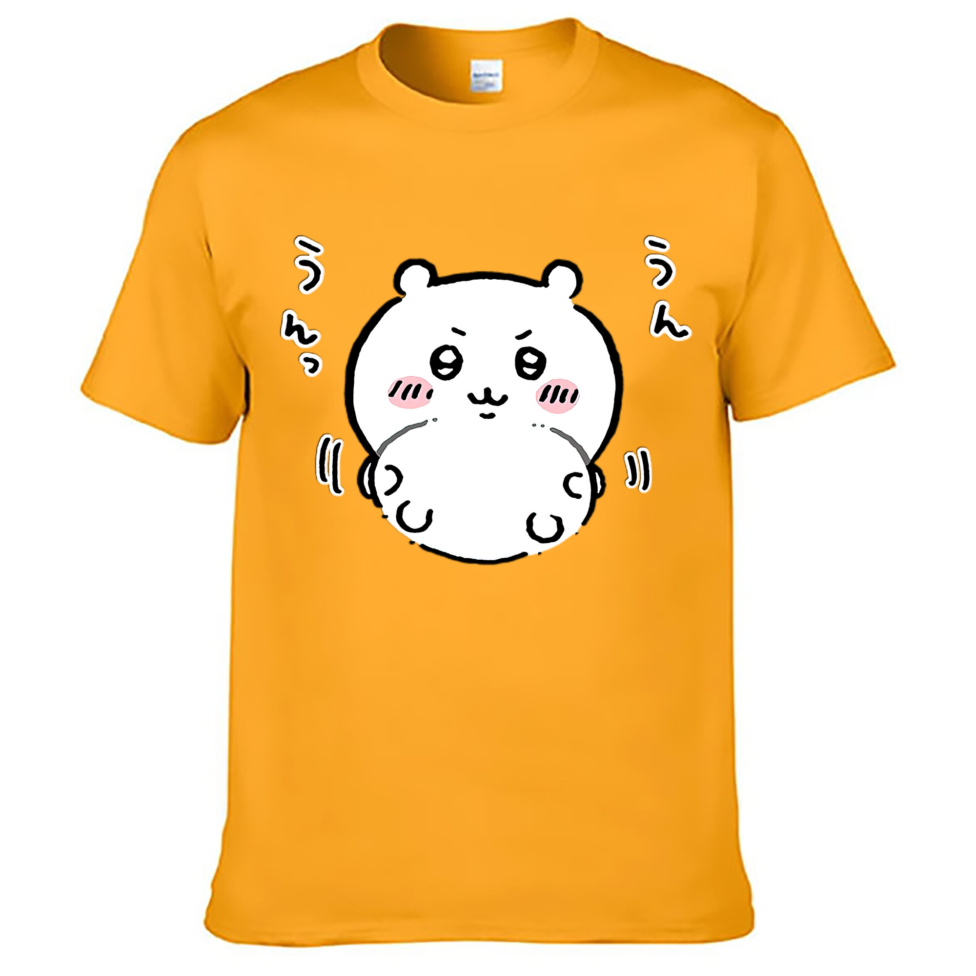 （画像用） ちいかわ ちいかわ Chii-kawa chiikawa レディースカジュアルプリントTシャツ（綿100％）