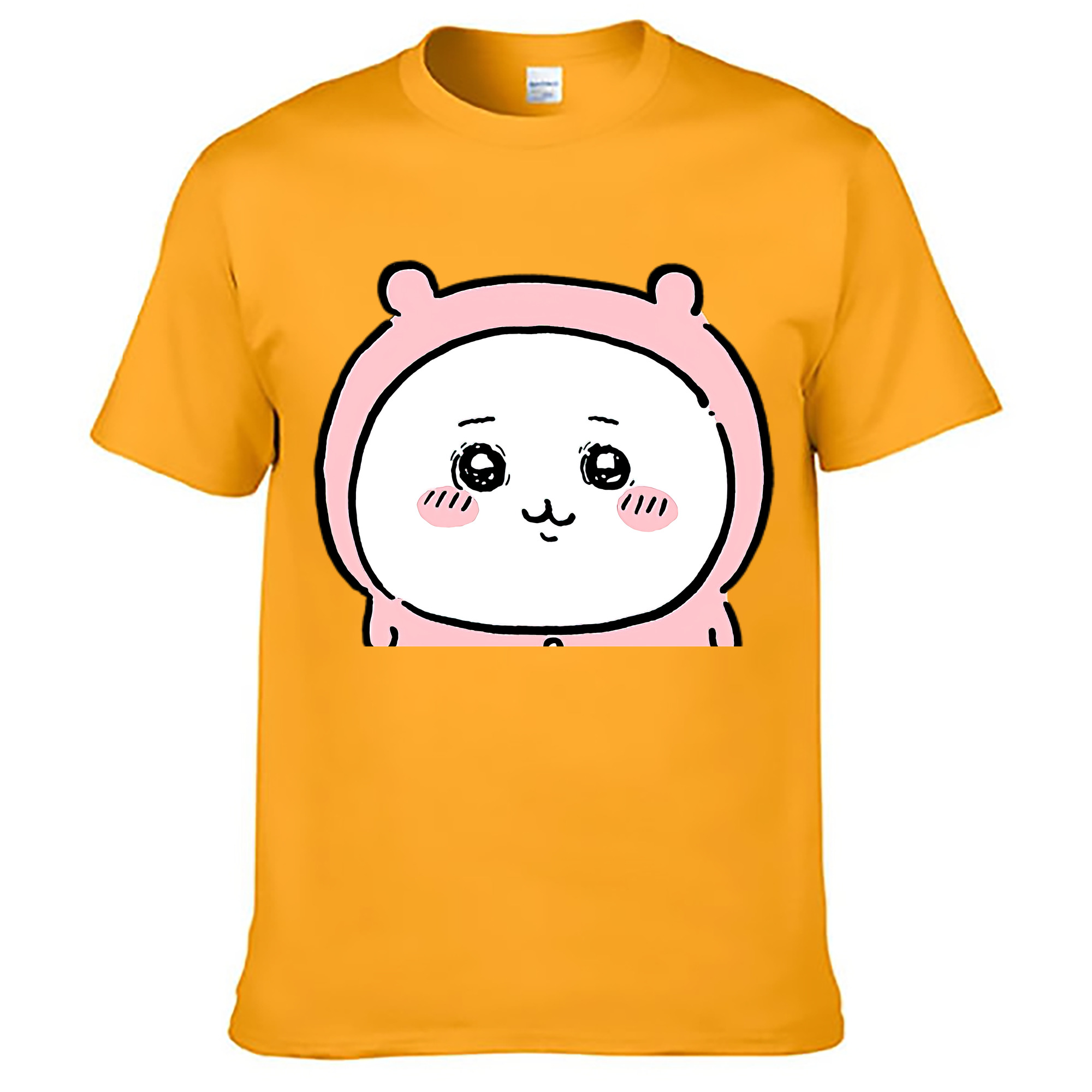 （画像用） ちいかわ ちいかわ Chii-kawa chiikawa レディースカジュアルプリントTシャツ（綿100％）