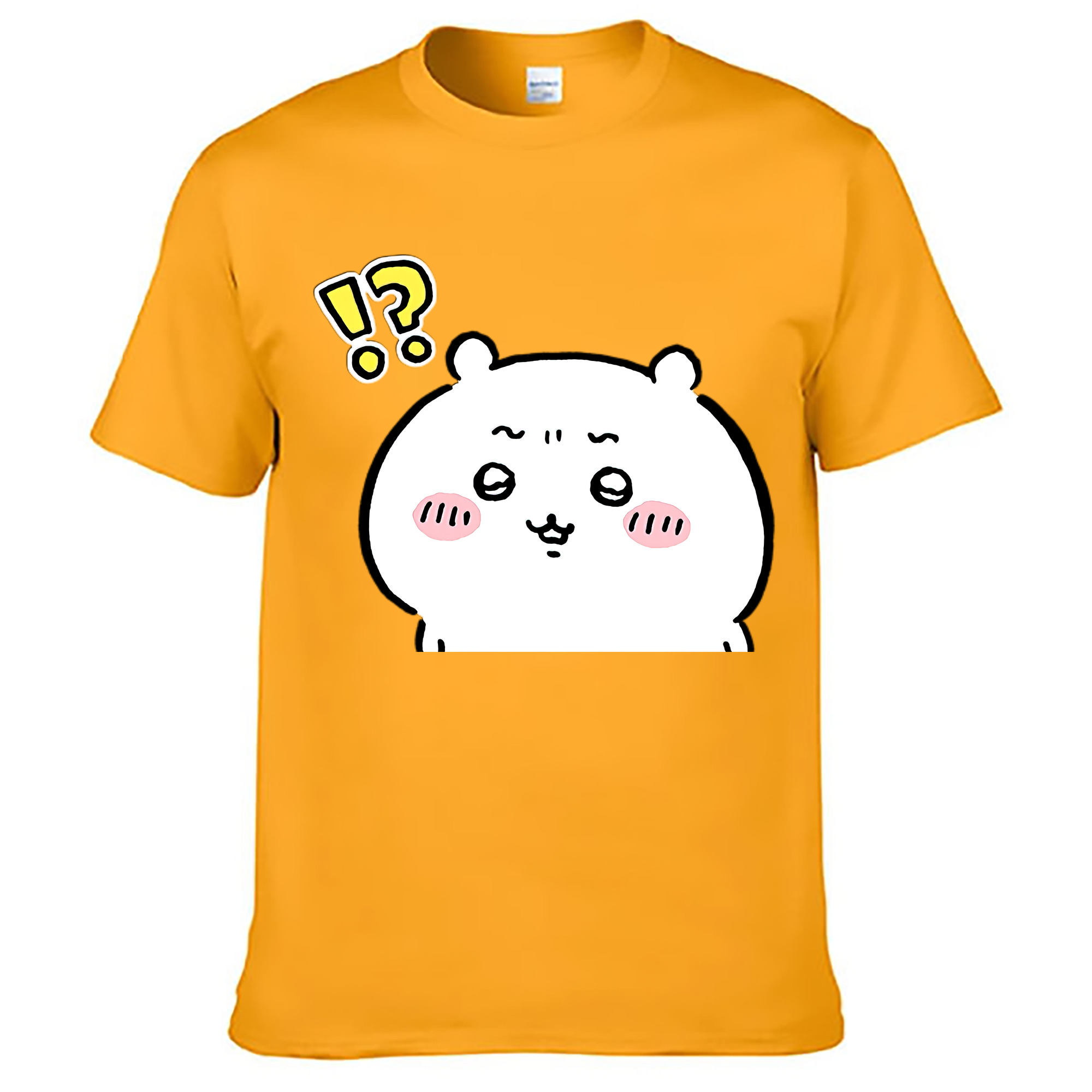 （画像用） ちいかわ ちいかわ Chii-kawa chiikawa レディースカジュアルプリントTシャツ（綿100％）