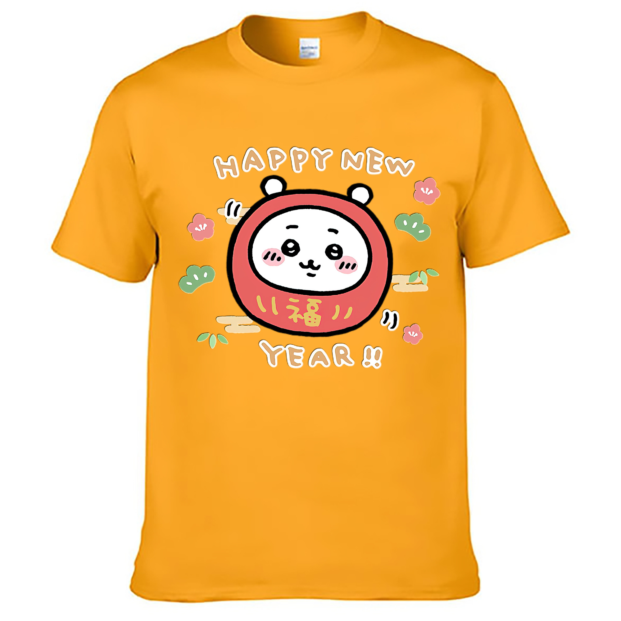 （画像用） ちいかわ ちいかわ Chii-kawa chiikawa レディースカジュアルプリントTシャツ（綿100％）