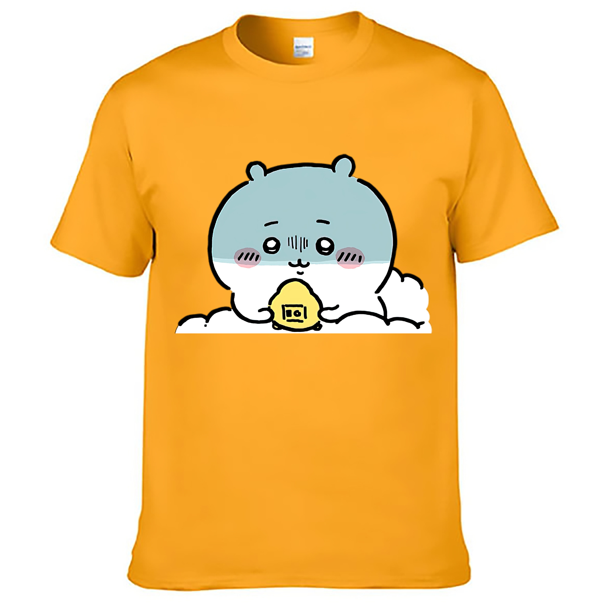 （画像用） ちいかわ ちいかわ Chii-kawa chiikawa レディースカジュアルプリントTシャツ（綿100％）