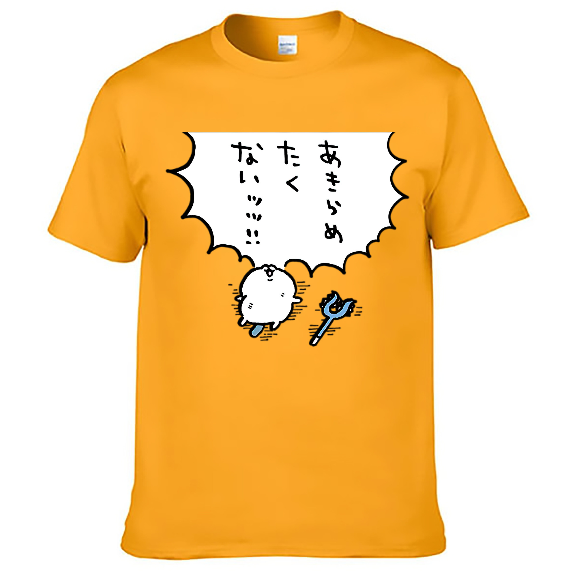 （画像用） ちいかわ ちいかわ Chii-kawa chiikawa レディースカジュアルプリントTシャツ（綿100％）