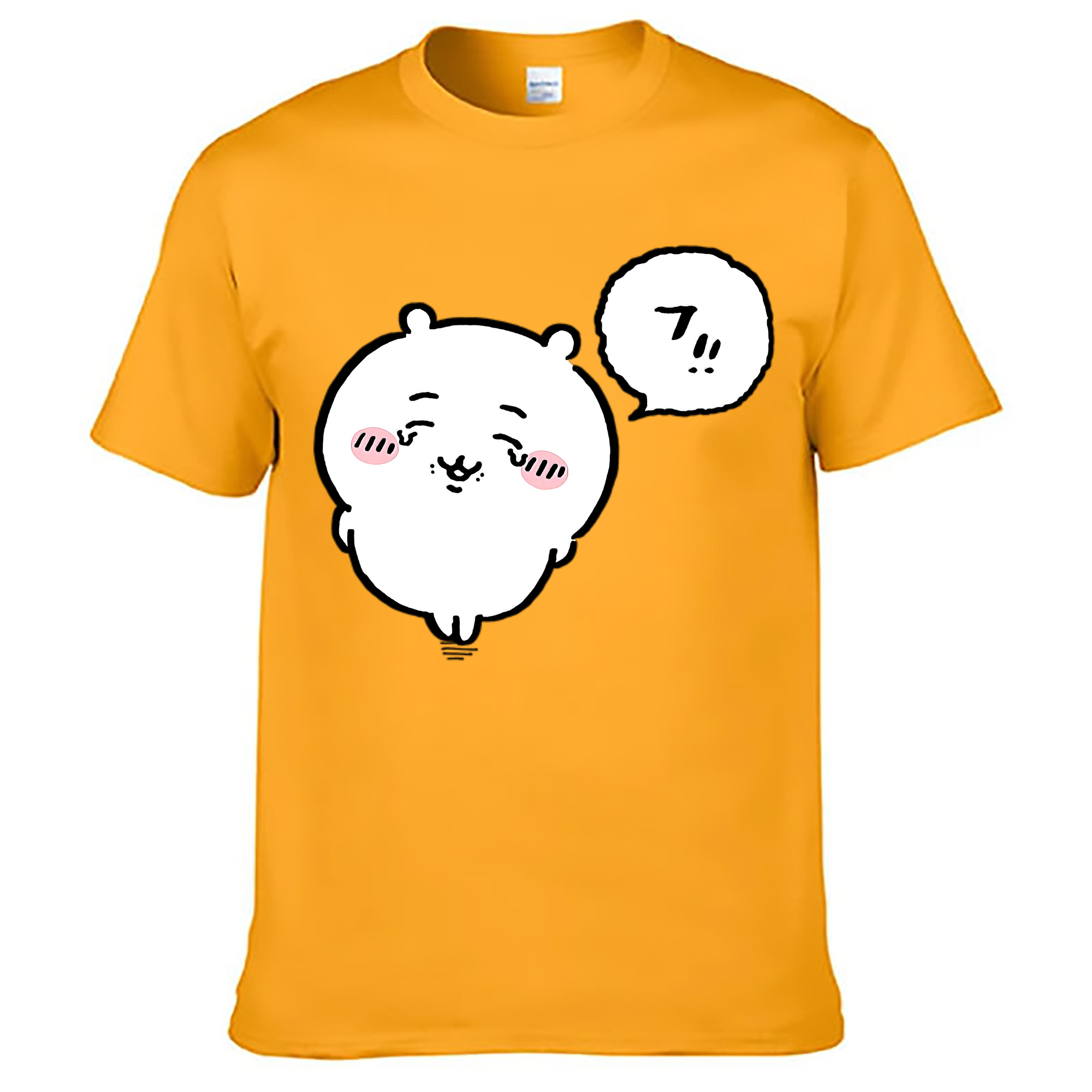 （画像用） ちいかわ ちいかわ Chii-kawa chiikawa レディースカジュアルプリントTシャツ（綿100％）