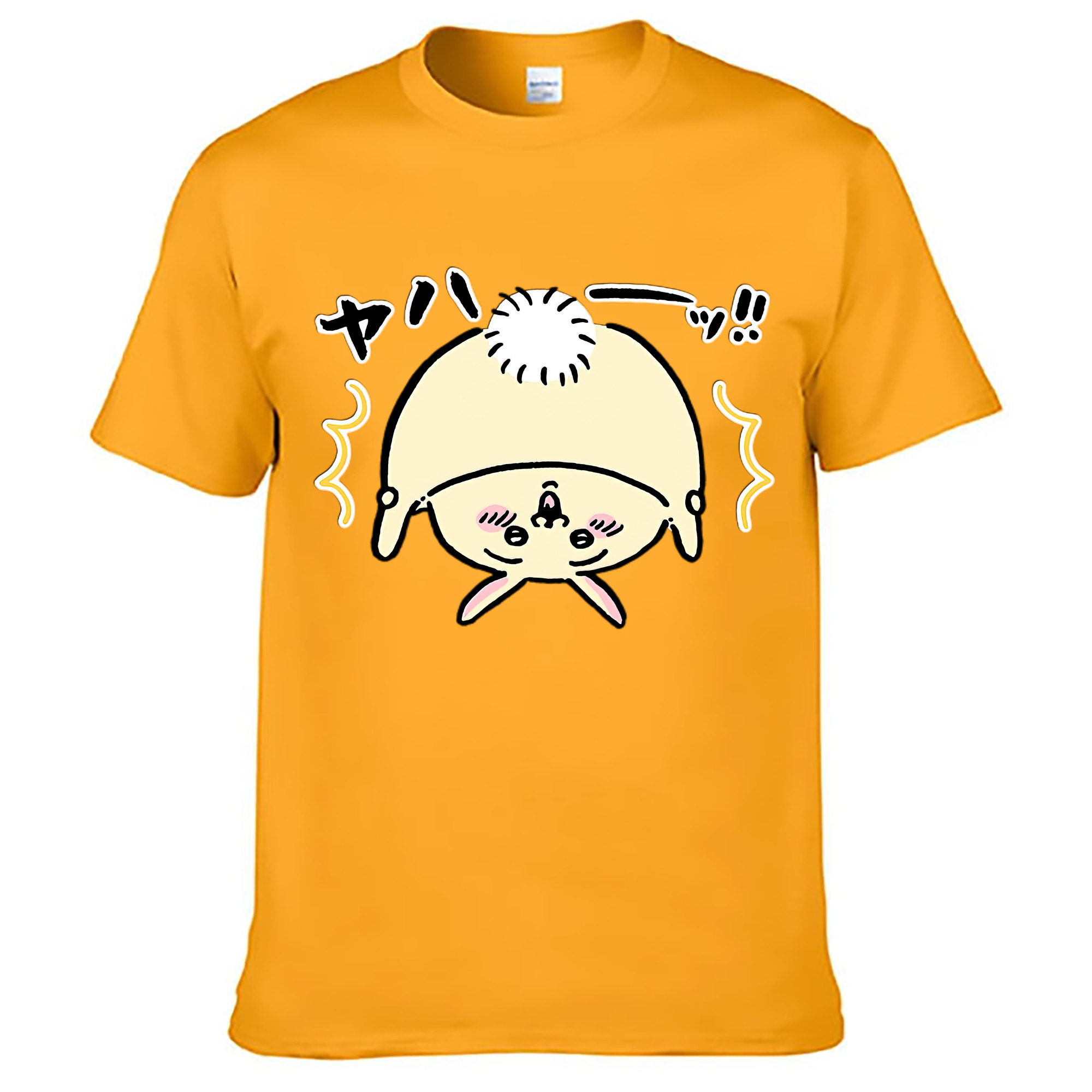（画像用） ちいかわ うさぎ Chii-kawa usagi レディースカジュアルプリントTシャツ（綿100％）