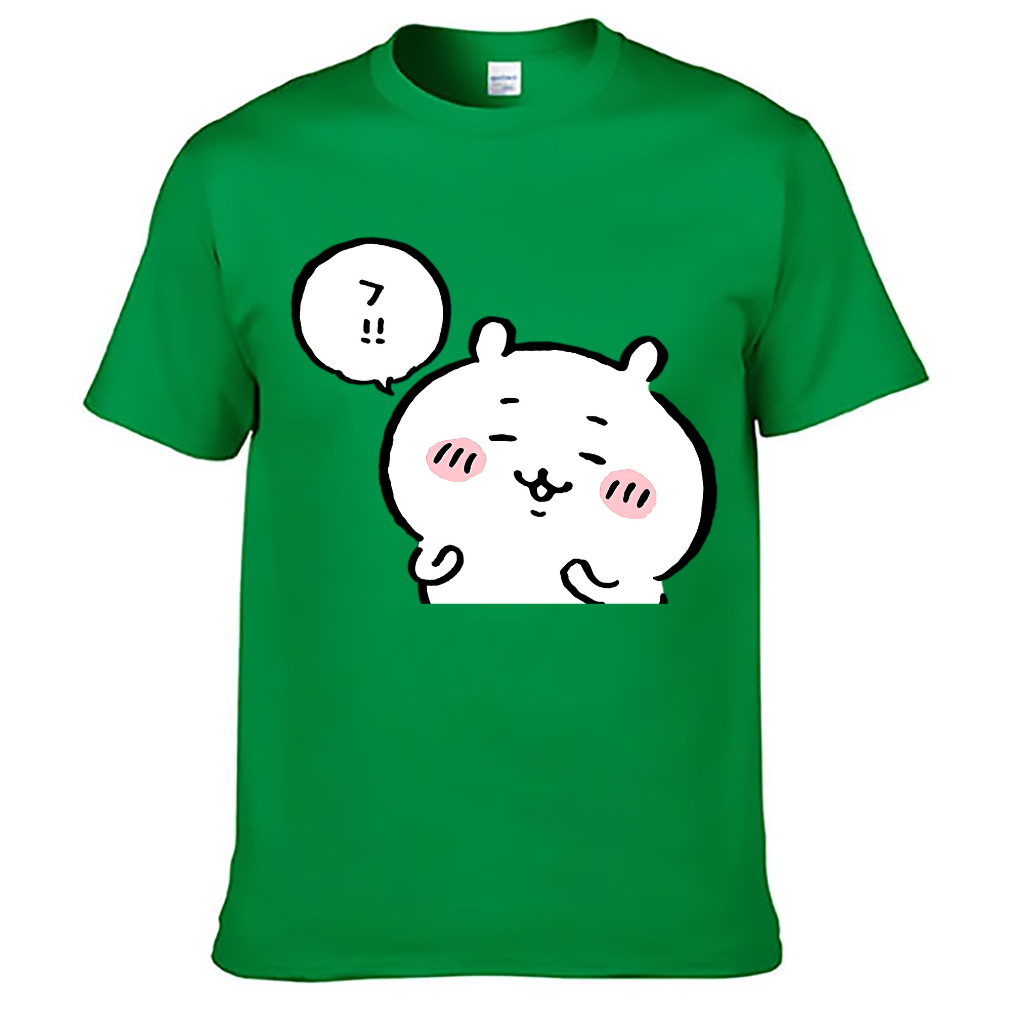 （画像用） ちいかわ ちいかわ Chii-kawa chiikawa レディースカジュアルプリントTシャツ（綿100％）