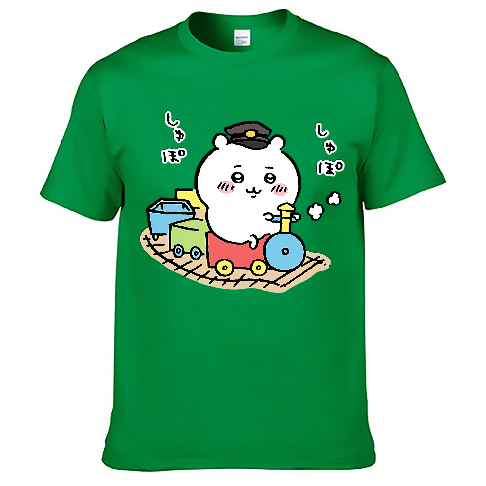（画像用） ちいかわ ちいかわ Chii-kawa chiikawa レディースカジュアルプリントTシャツ（綿100％）