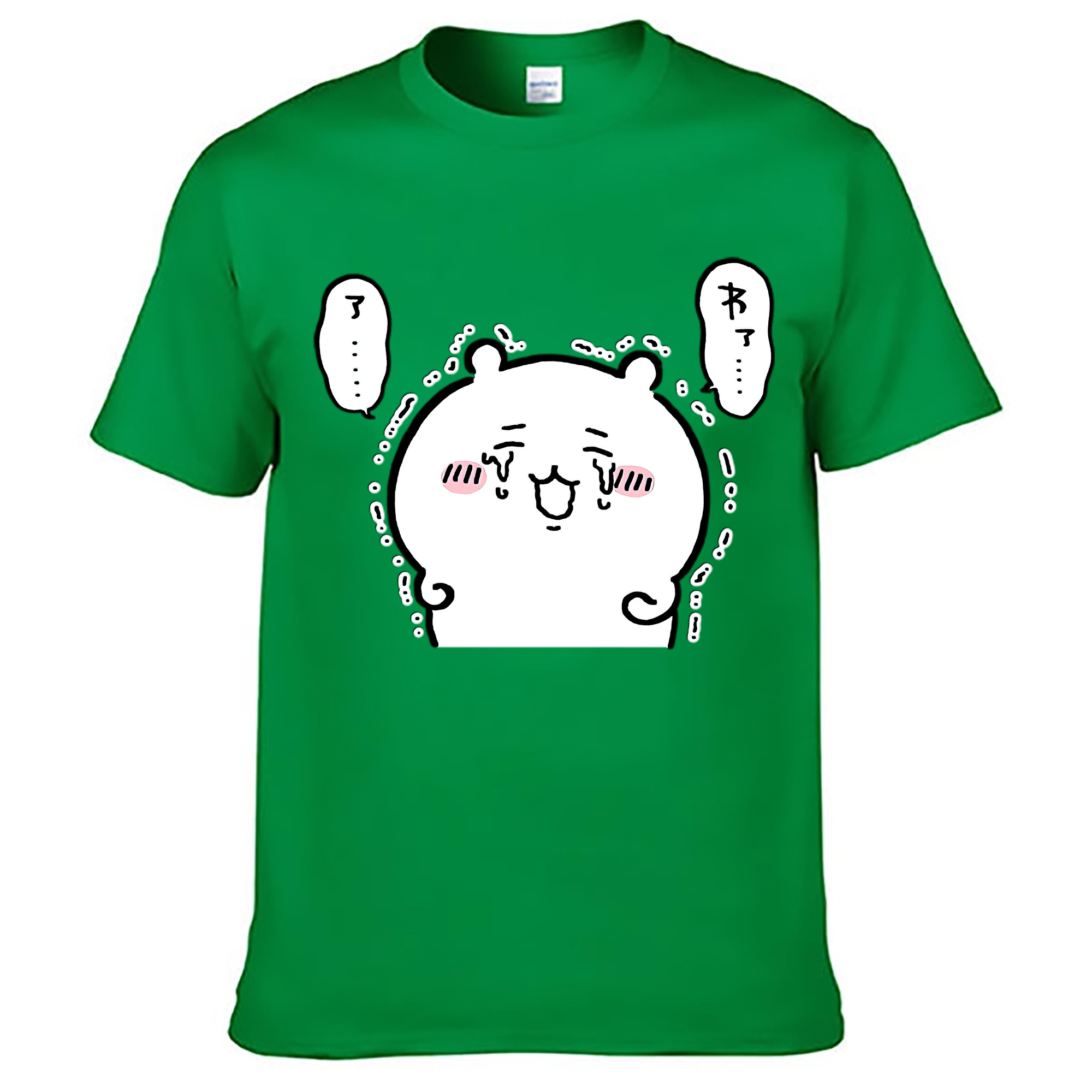 （画像用） ちいかわ ちいかわ Chii-kawa chiikawa レディースカジュアルプリントTシャツ（綿100％）