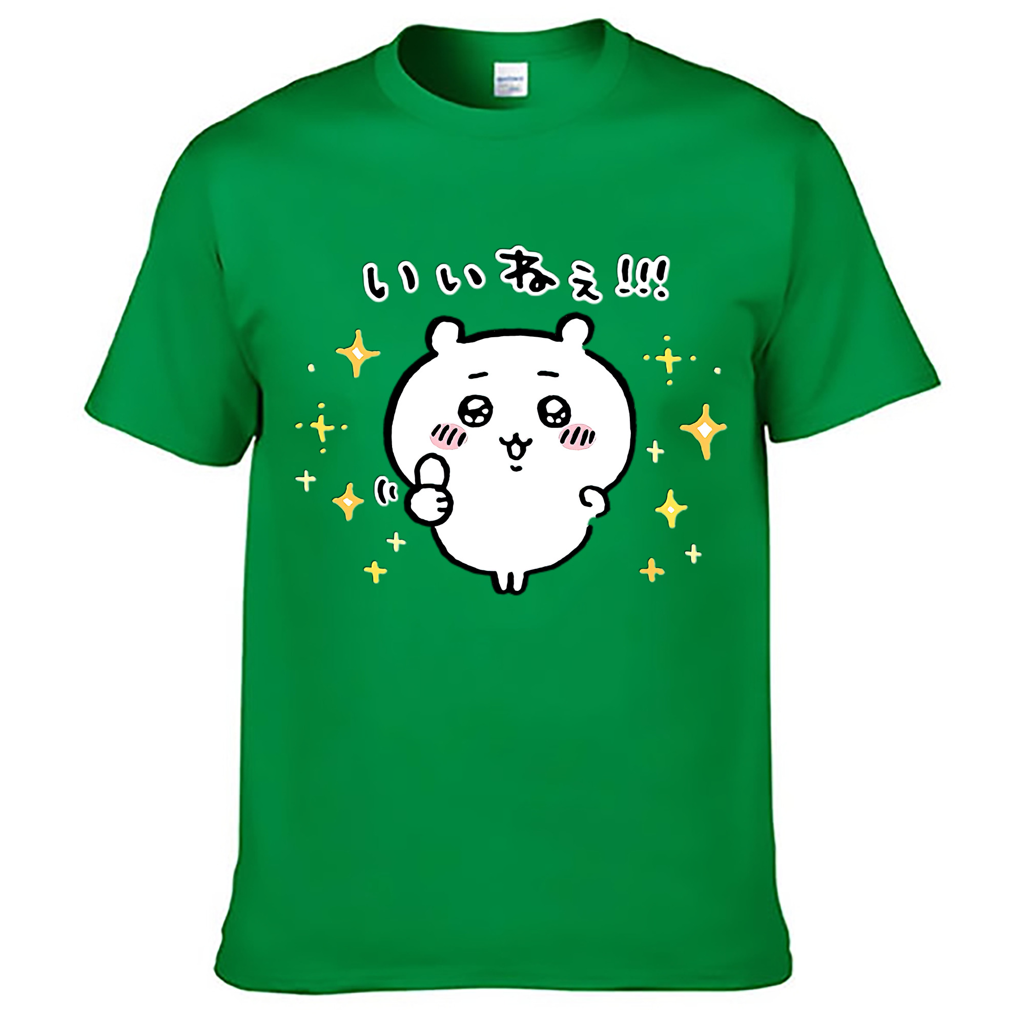 （画像用） ちいかわ ちいかわ Chii-kawa chiikawa レディースカジュアルプリントTシャツ（綿100％）
