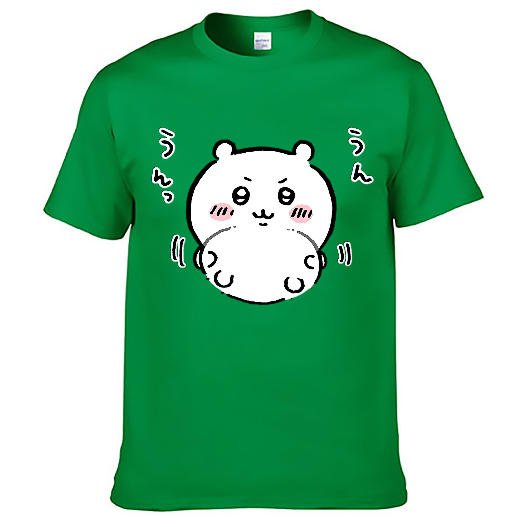 （画像用） ちいかわ ちいかわ Chii-kawa chiikawa レディースカジュアルプリントTシャツ（綿100％）
