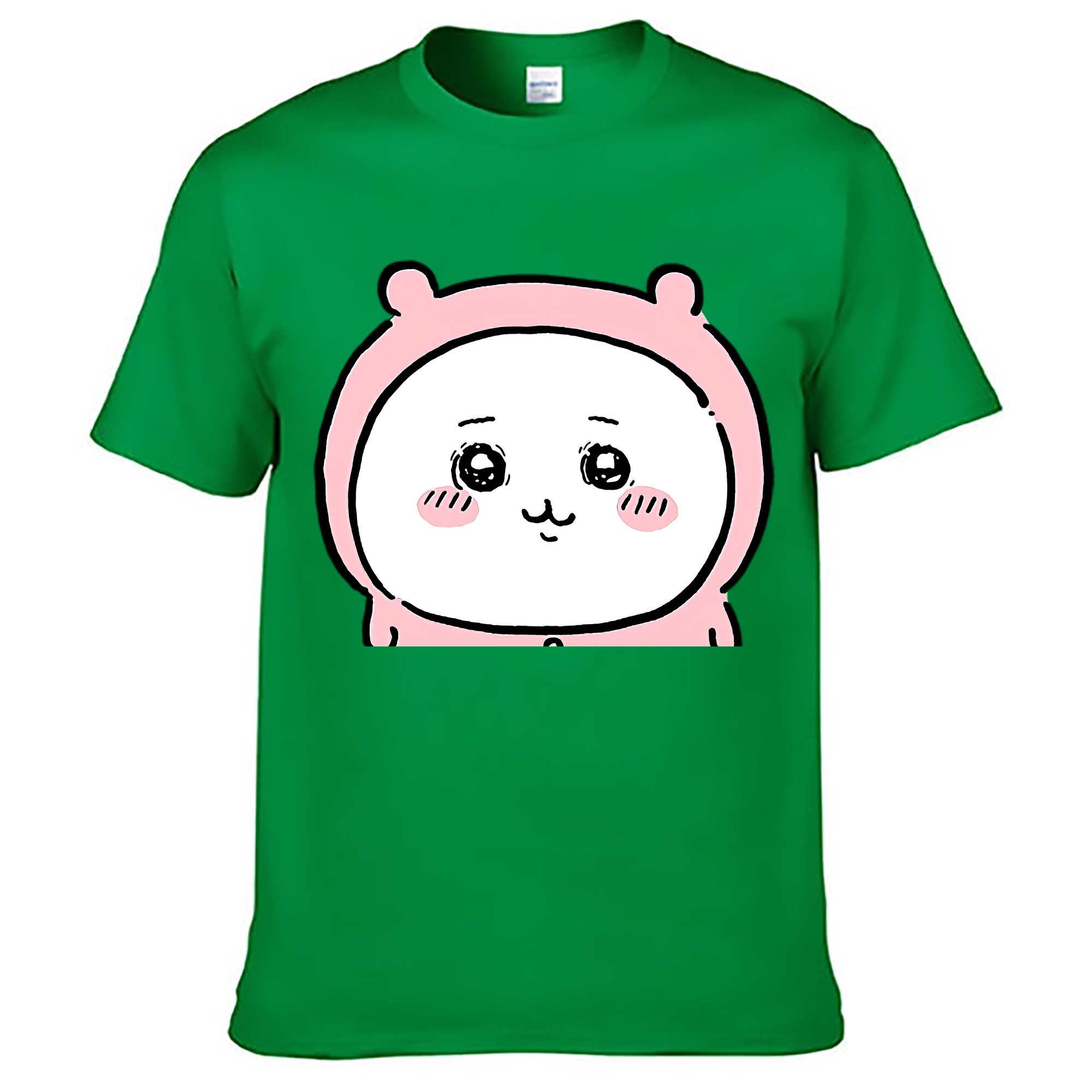 （画像用） ちいかわ ちいかわ Chii-kawa chiikawa レディースカジュアルプリントTシャツ（綿100％）