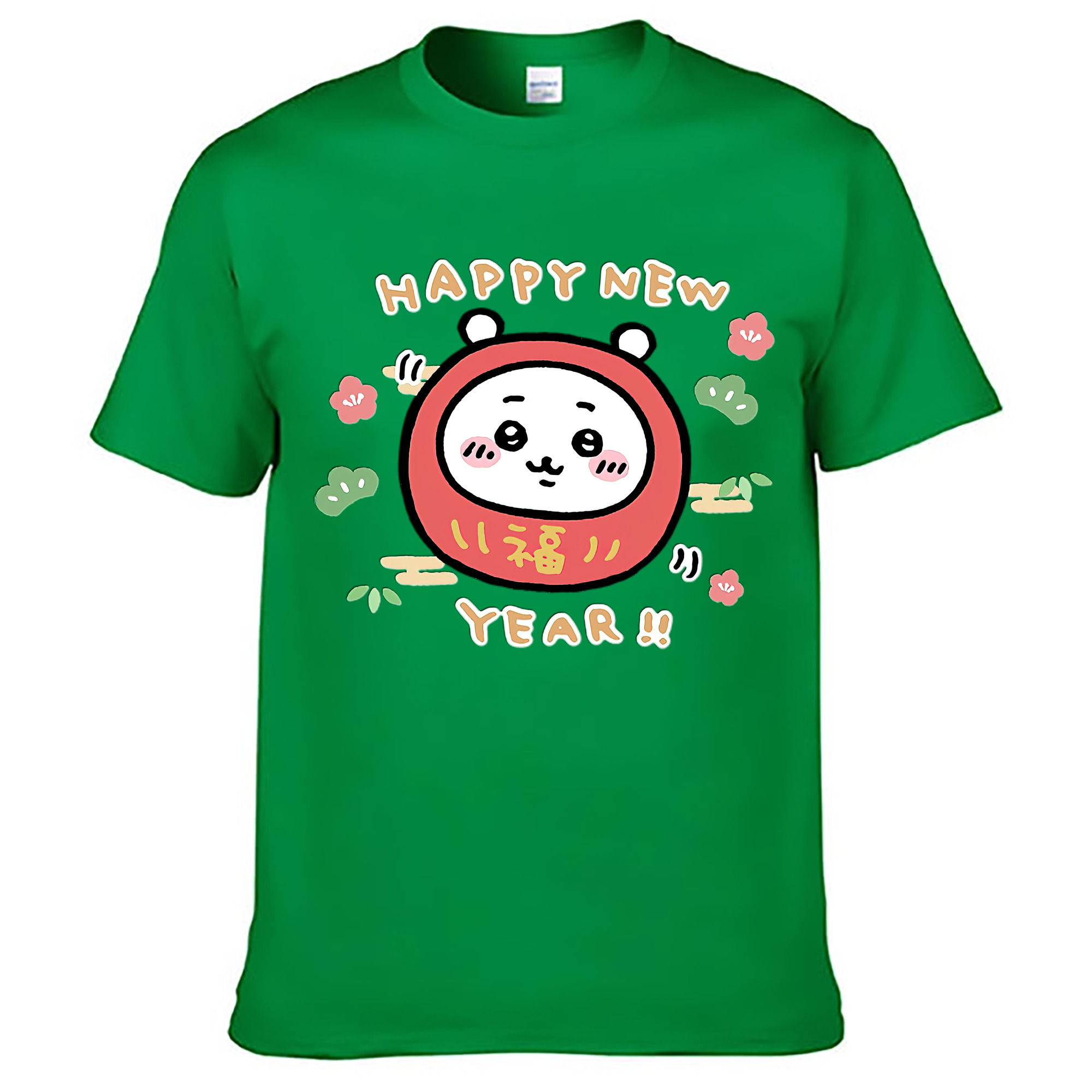 （画像用） ちいかわ ちいかわ Chii-kawa chiikawa レディースカジュアルプリントTシャツ（綿100％）