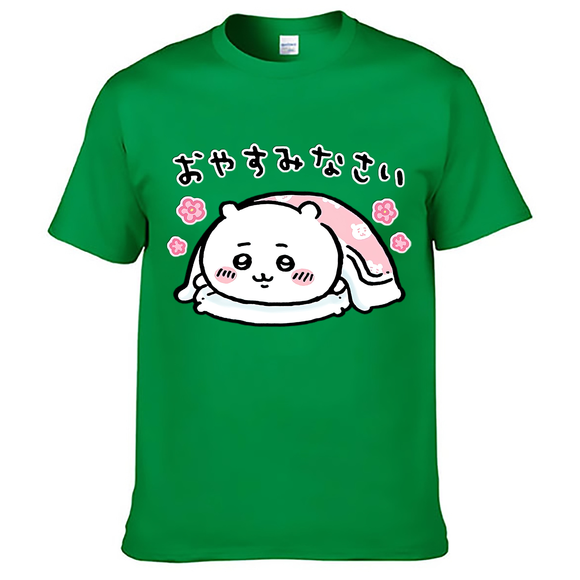 （画像用） ちいかわ ちいかわ Chii-kawa chiikawa レディースカジュアルプリントTシャツ（綿100％）