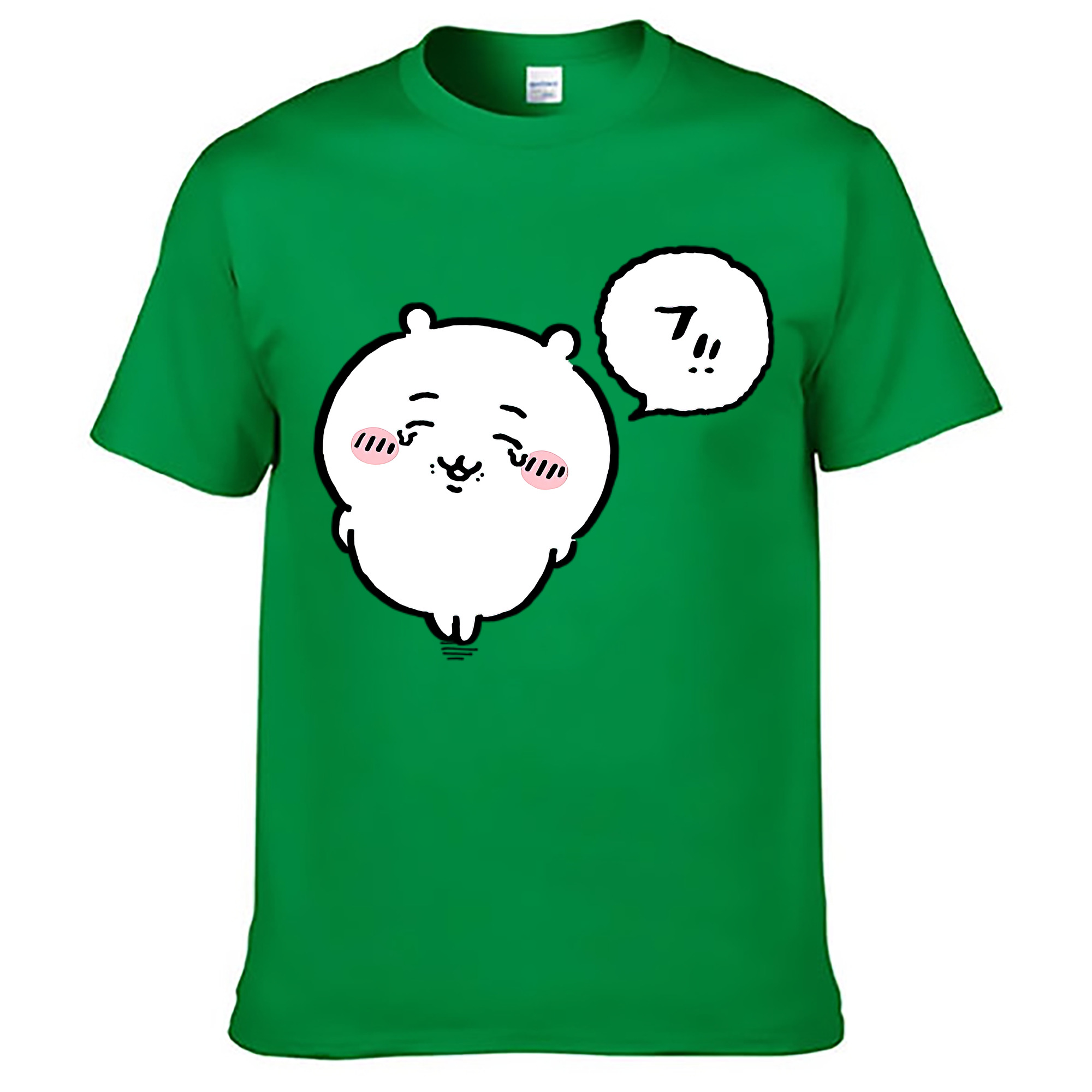 （画像用） ちいかわ ちいかわ Chii-kawa chiikawa レディースカジュアルプリントTシャツ（綿100％）