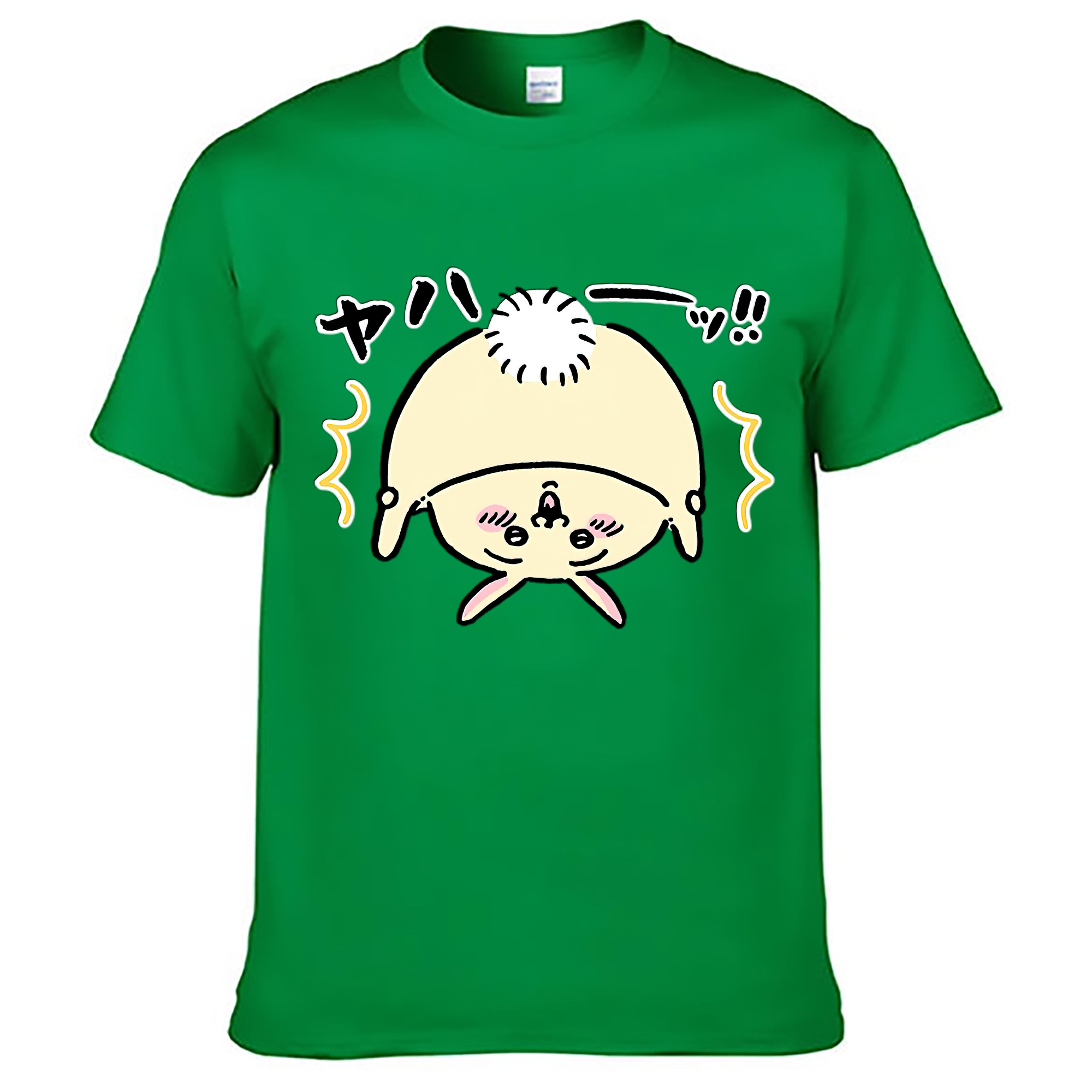 （画像用） ちいかわ うさぎ Chii-kawa usagi レディースカジュアルプリントTシャツ（綿100％）