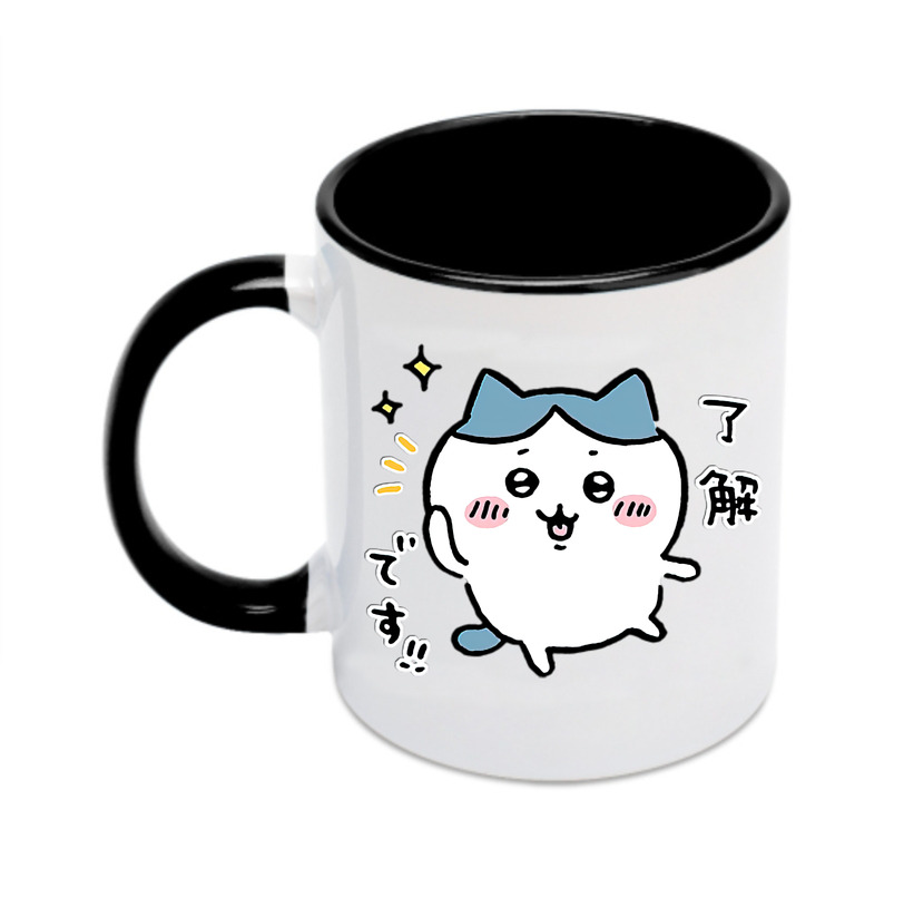 （画像用） ちいかわ ハチワレ Chii-kawa hachiware カラーマグカップ