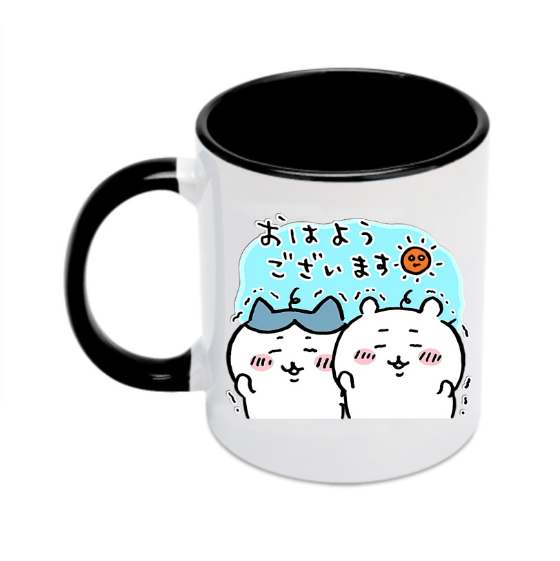 （画像用） ちいかわ ハチワレ Chii-kawa hachiware カラーマグカップ