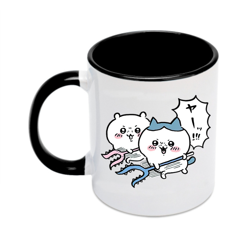 （画像用） ちいかわ ハチワレ Chii-kawa hachiware カラーマグカップ