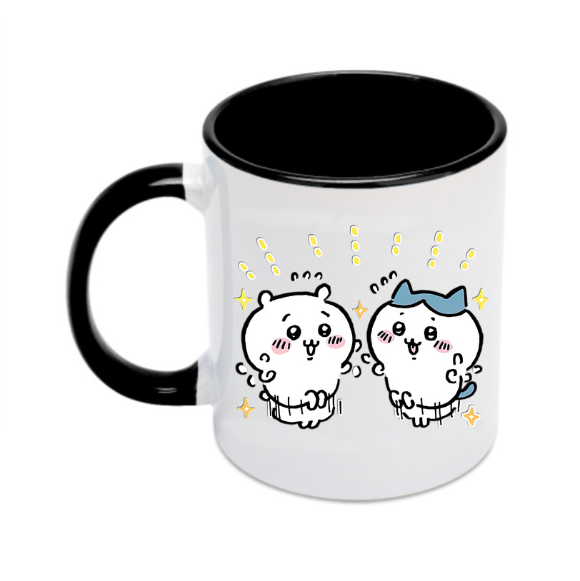 （画像用） ちいかわ ハチワレ Chii-kawa hachiware カラーマグカップ