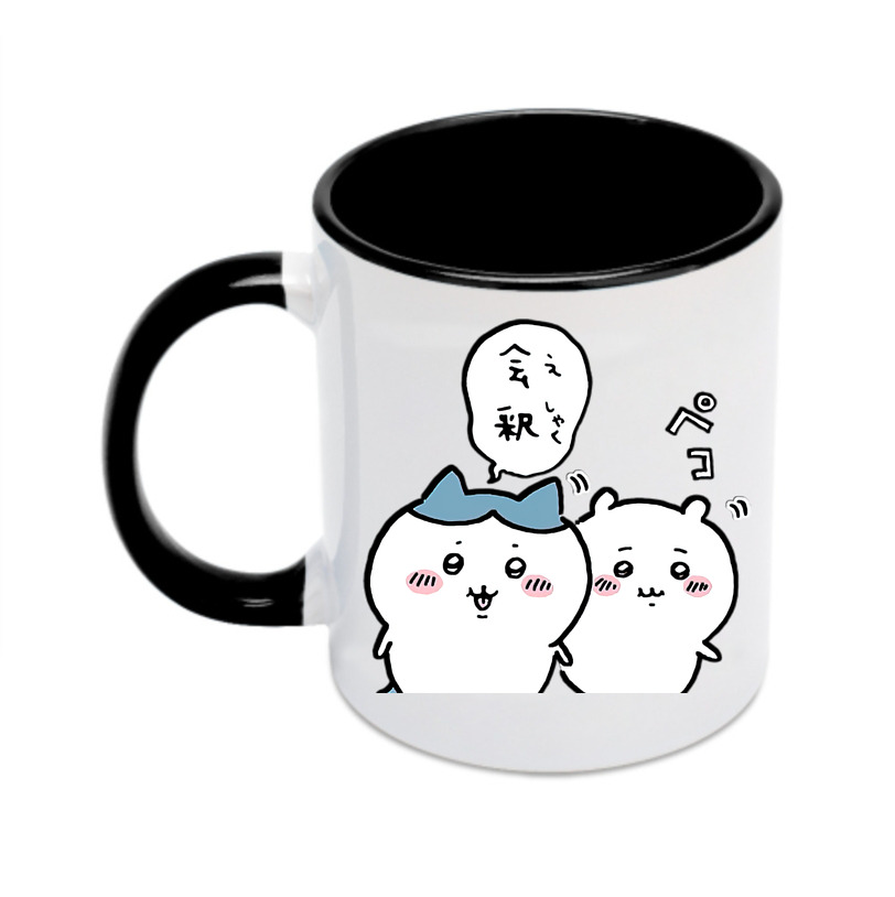 （画像用） ちいかわ ハチワレ Chii-kawa hachiware カラーマグカップ